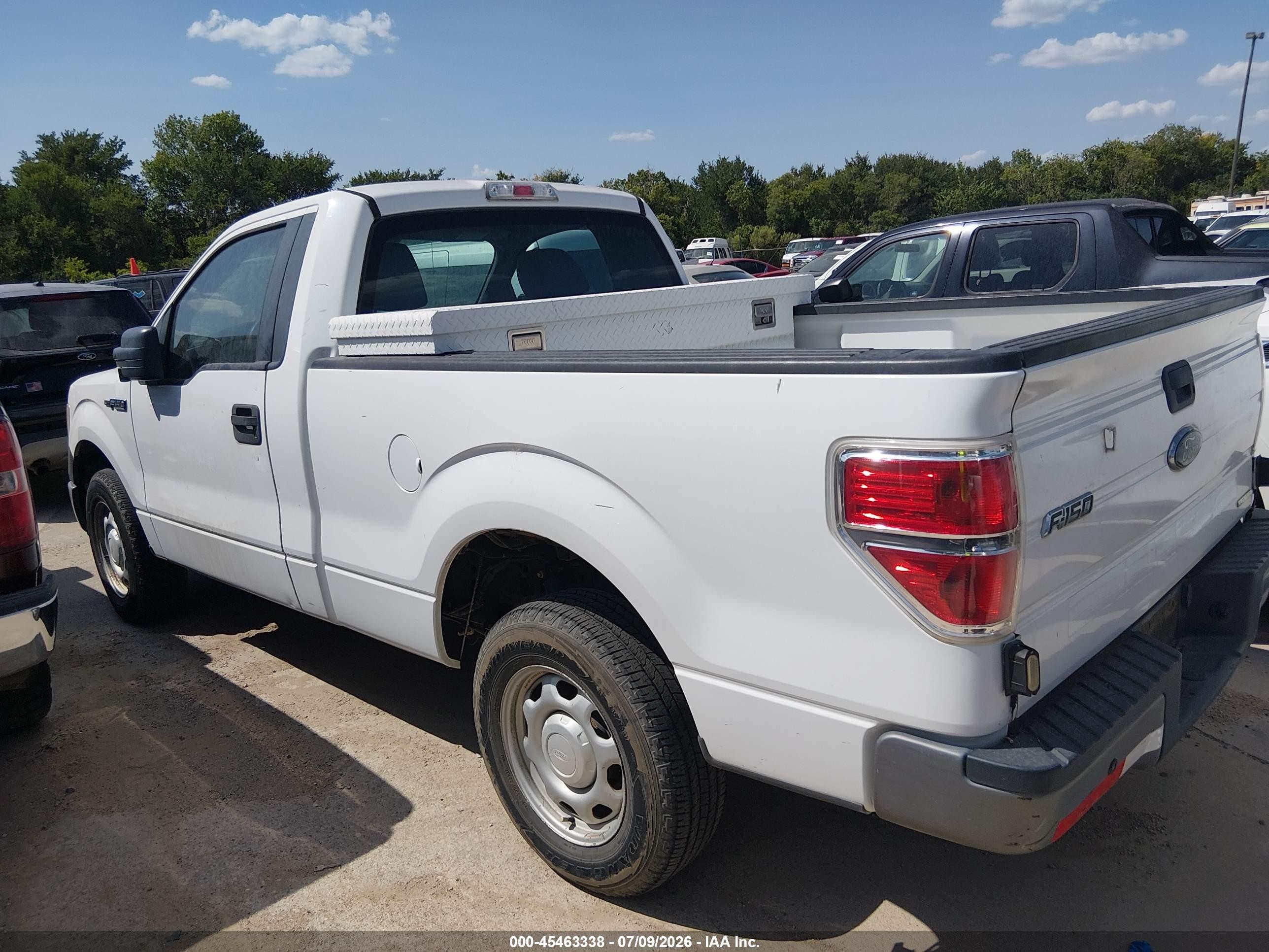 2014 Ford F-150 Stx/xl/xlt White vin: 1FTMF1CM4EKD42986