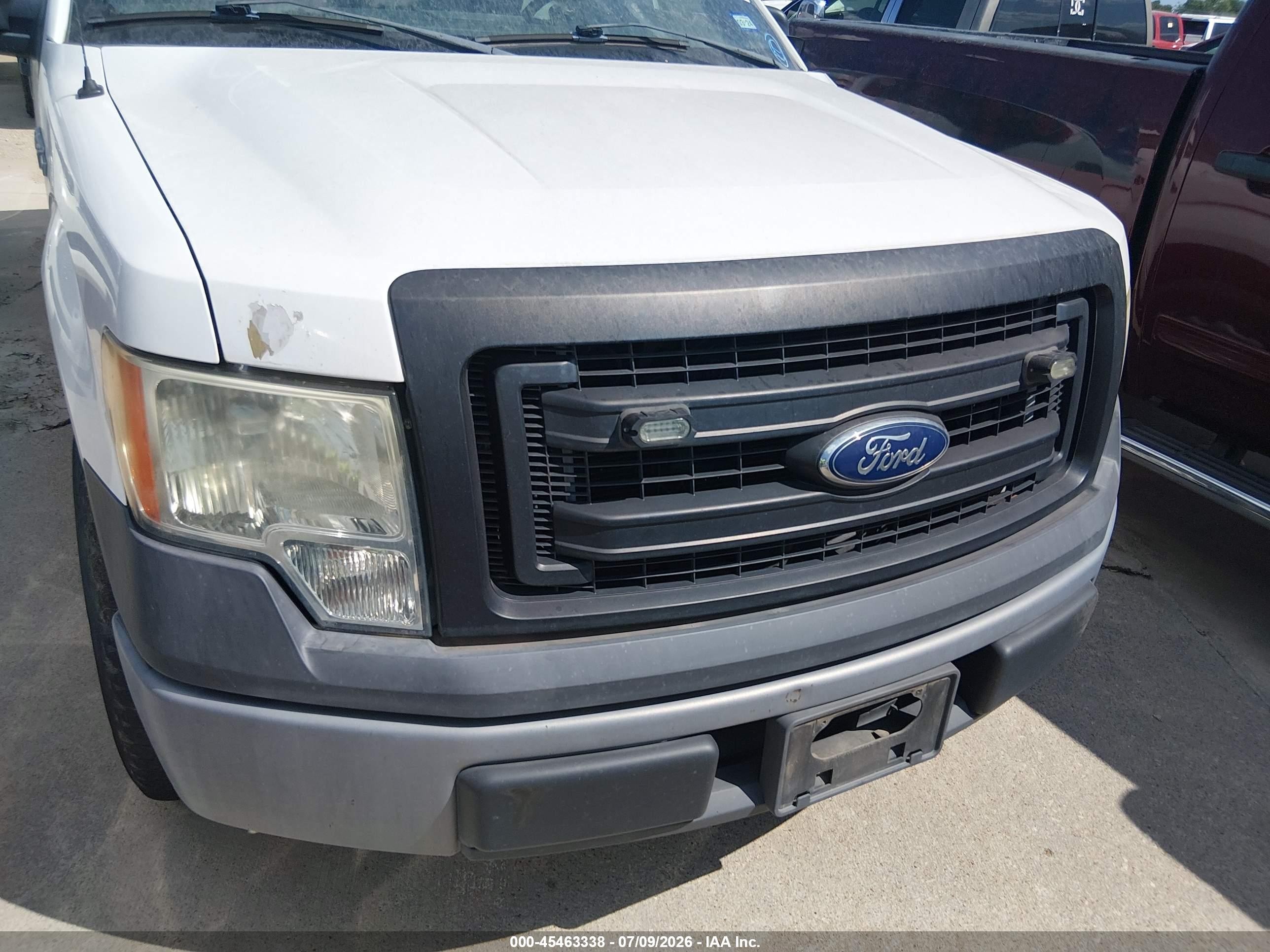 2014 Ford F-150 Stx/xl/xlt White vin: 1FTMF1CM4EKD42986