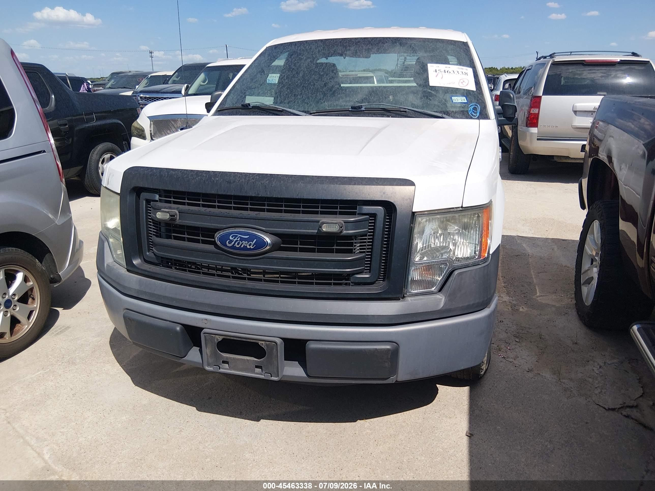 2014 Ford F-150 Stx/xl/xlt White vin: 1FTMF1CM4EKD42986
