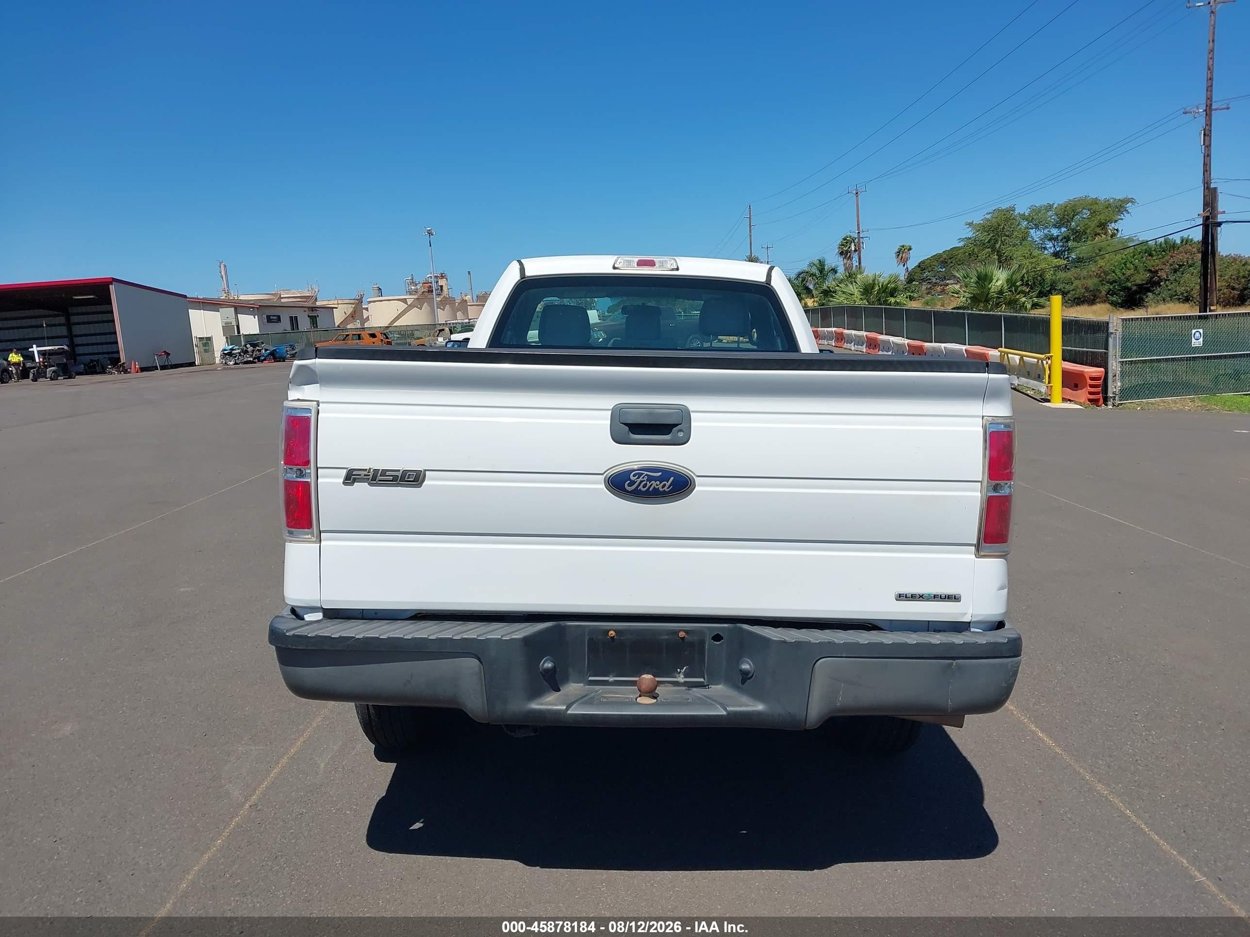 2014 Ford F-150 Xl White vin: 1FTMF1CM4EKE66479