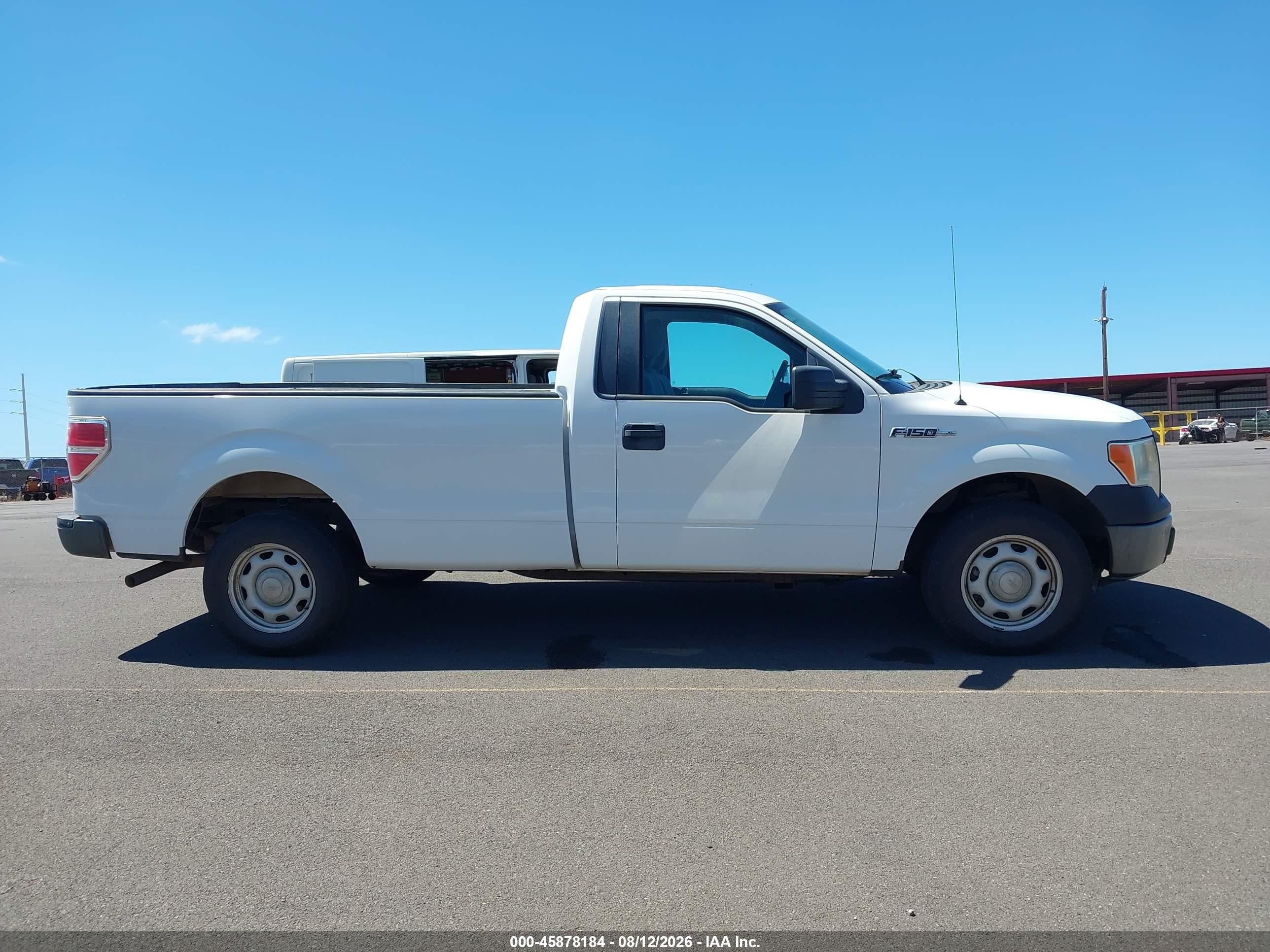 2014 Ford F-150 Xl White vin: 1FTMF1CM4EKE66479