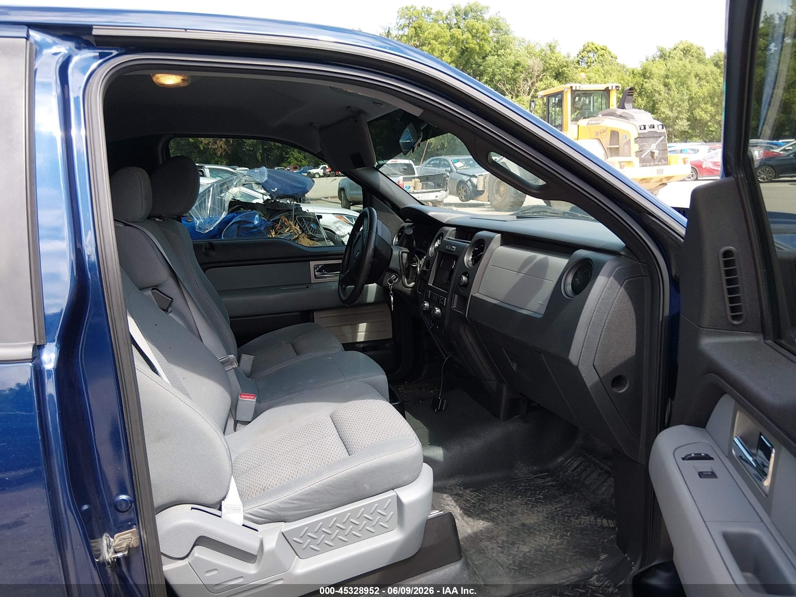 2011 Ford F-150 Xl Blue vin: 1FTMF1CM5BFD04851