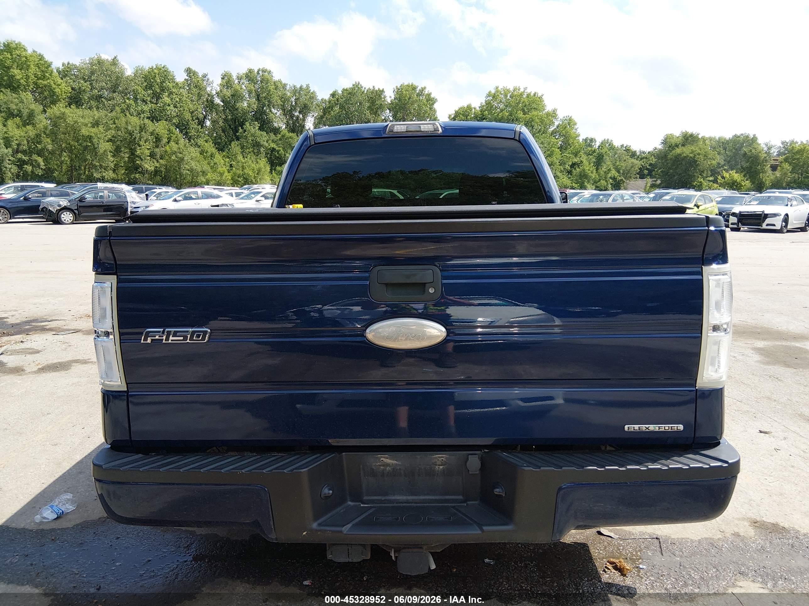 2011 Ford F-150 Xl Blue vin: 1FTMF1CM5BFD04851