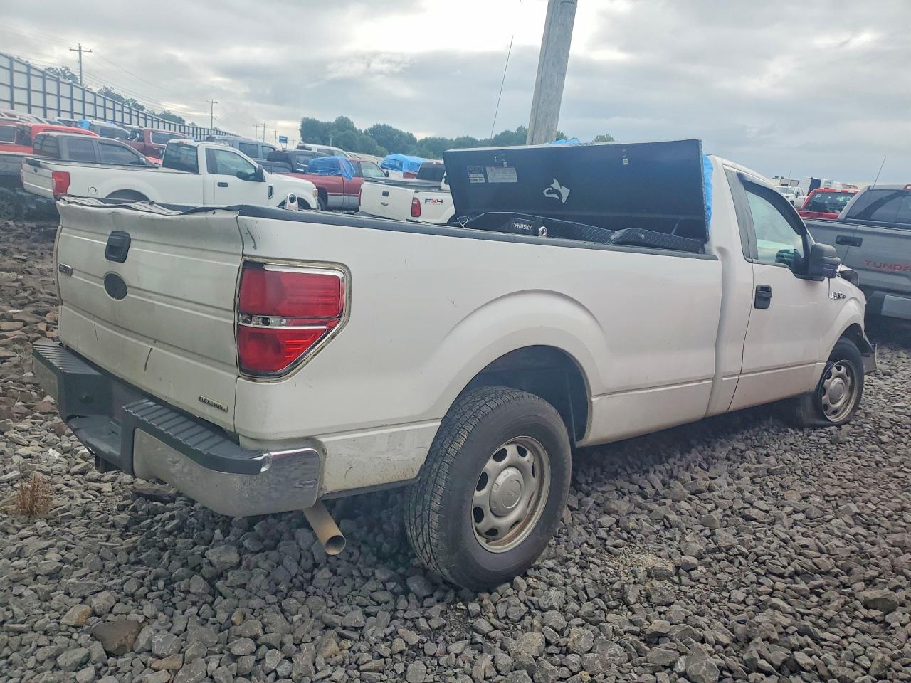 2011 Ford F150 Белый vin: 1FTMF1CM5BKD30163
