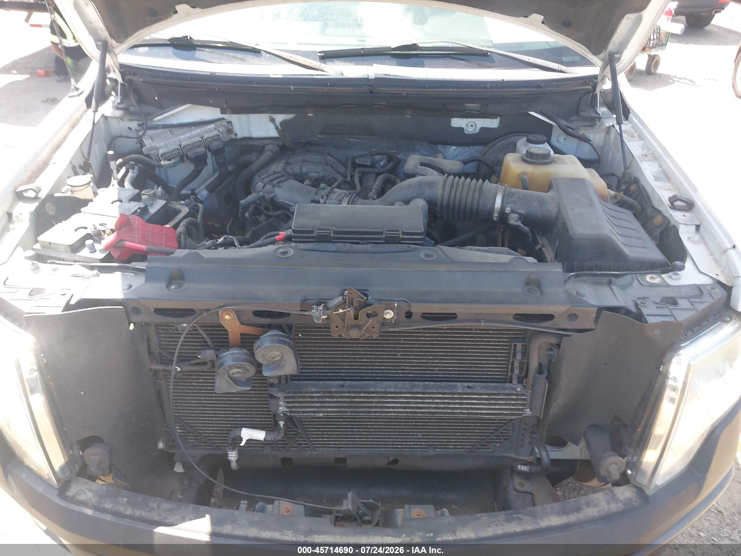 2011 Ford F-150 Xl White vin: 1FTMF1CM5BKD33175