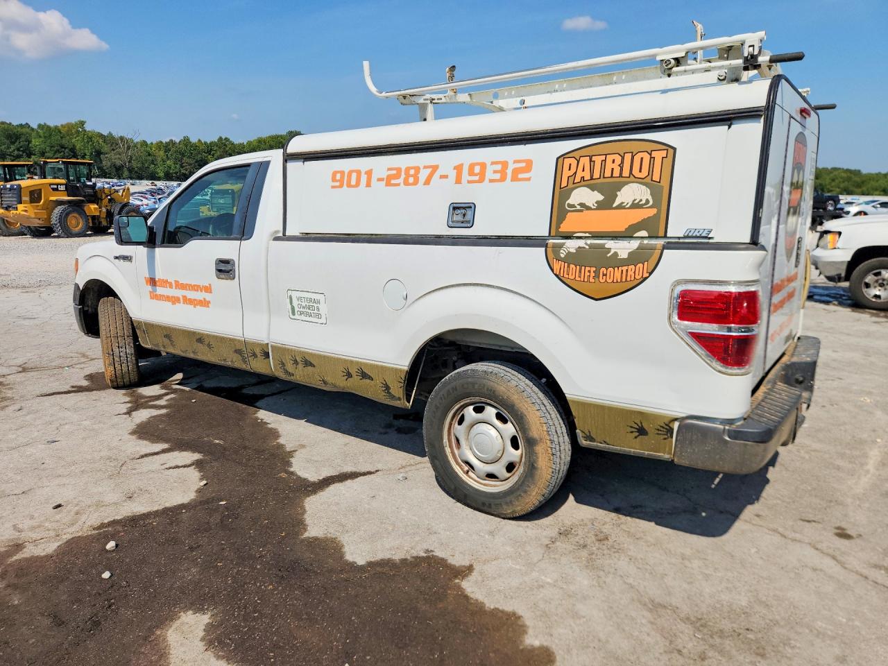 2011 Ford F150 White vin: 1FTMF1CM5BKD84708