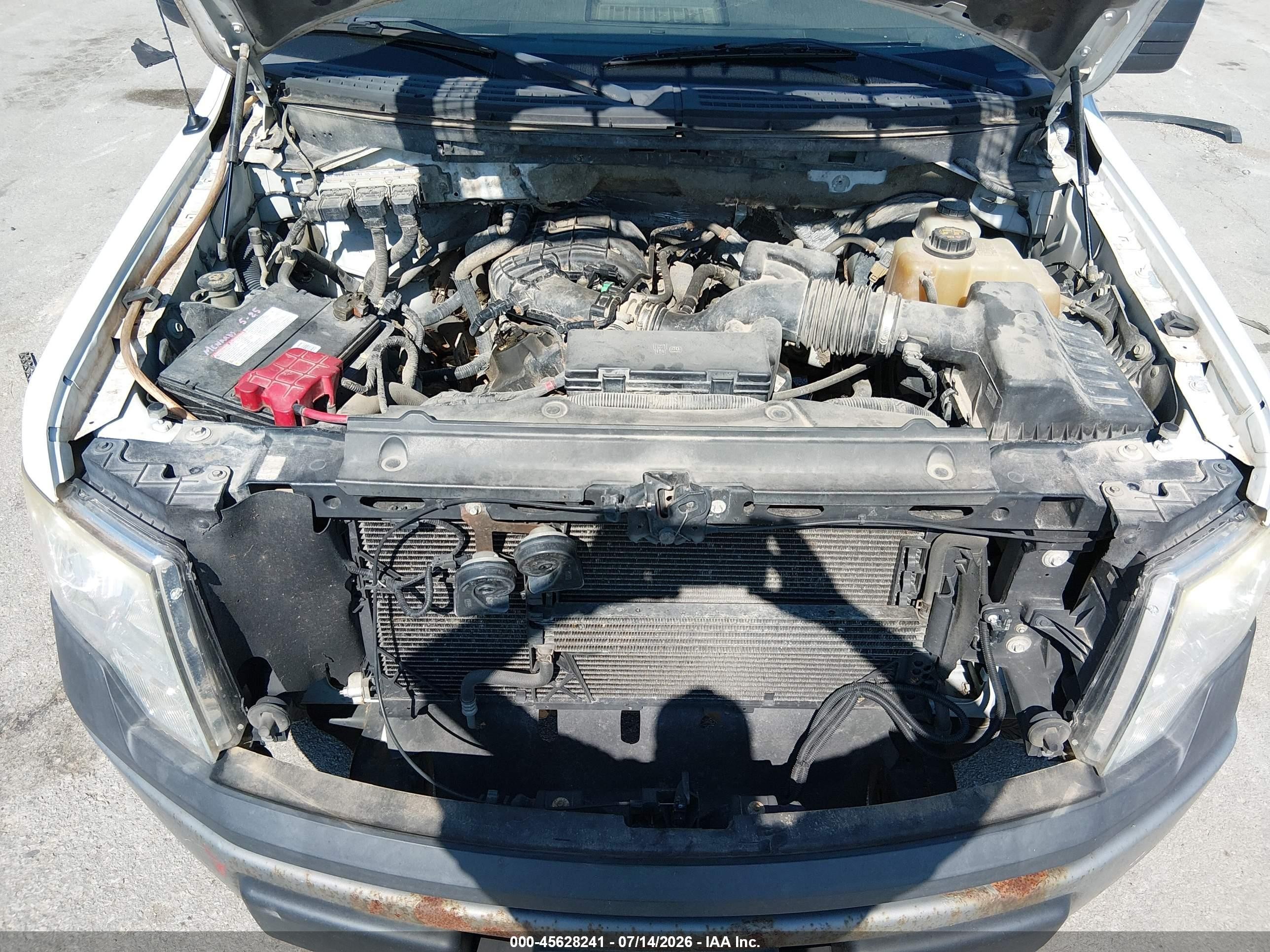2012 Ford F-150 Xl Белый vin: 1FTMF1CM5CKE40227