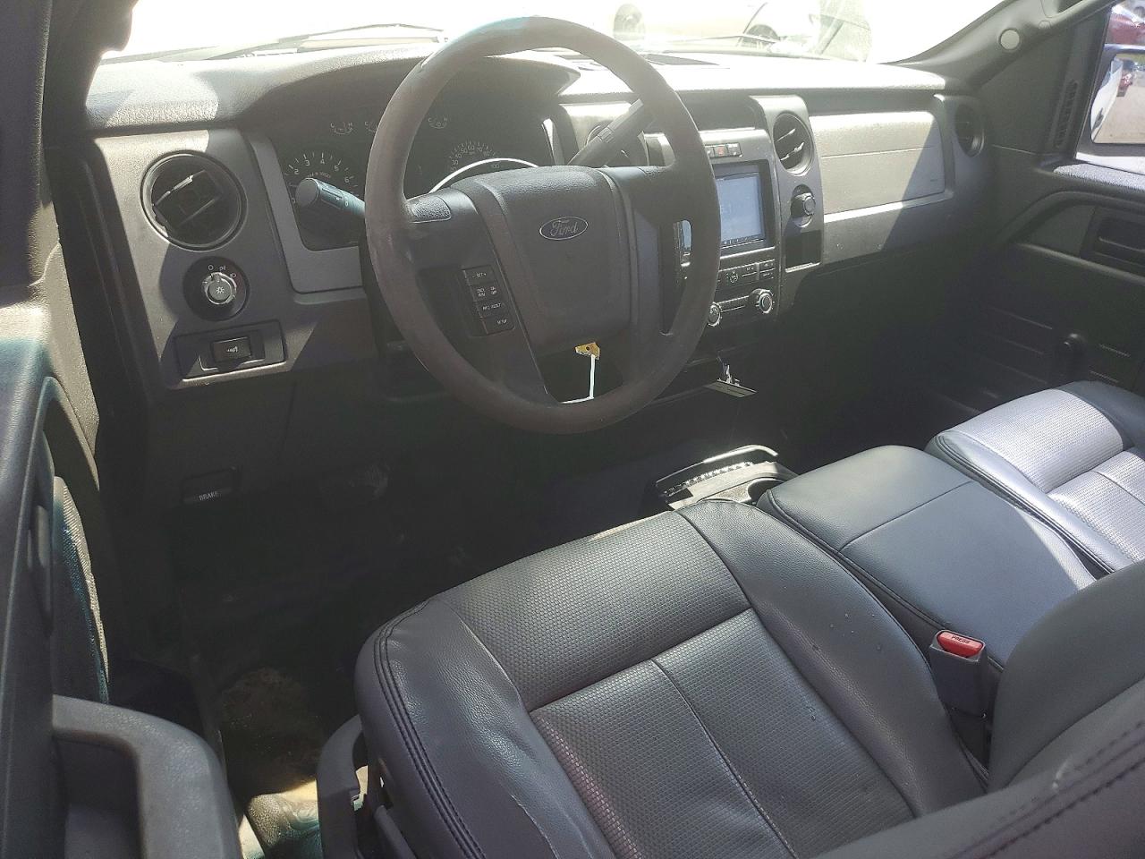 2013 Ford F150 White vin: 1FTMF1CM5DKD73503