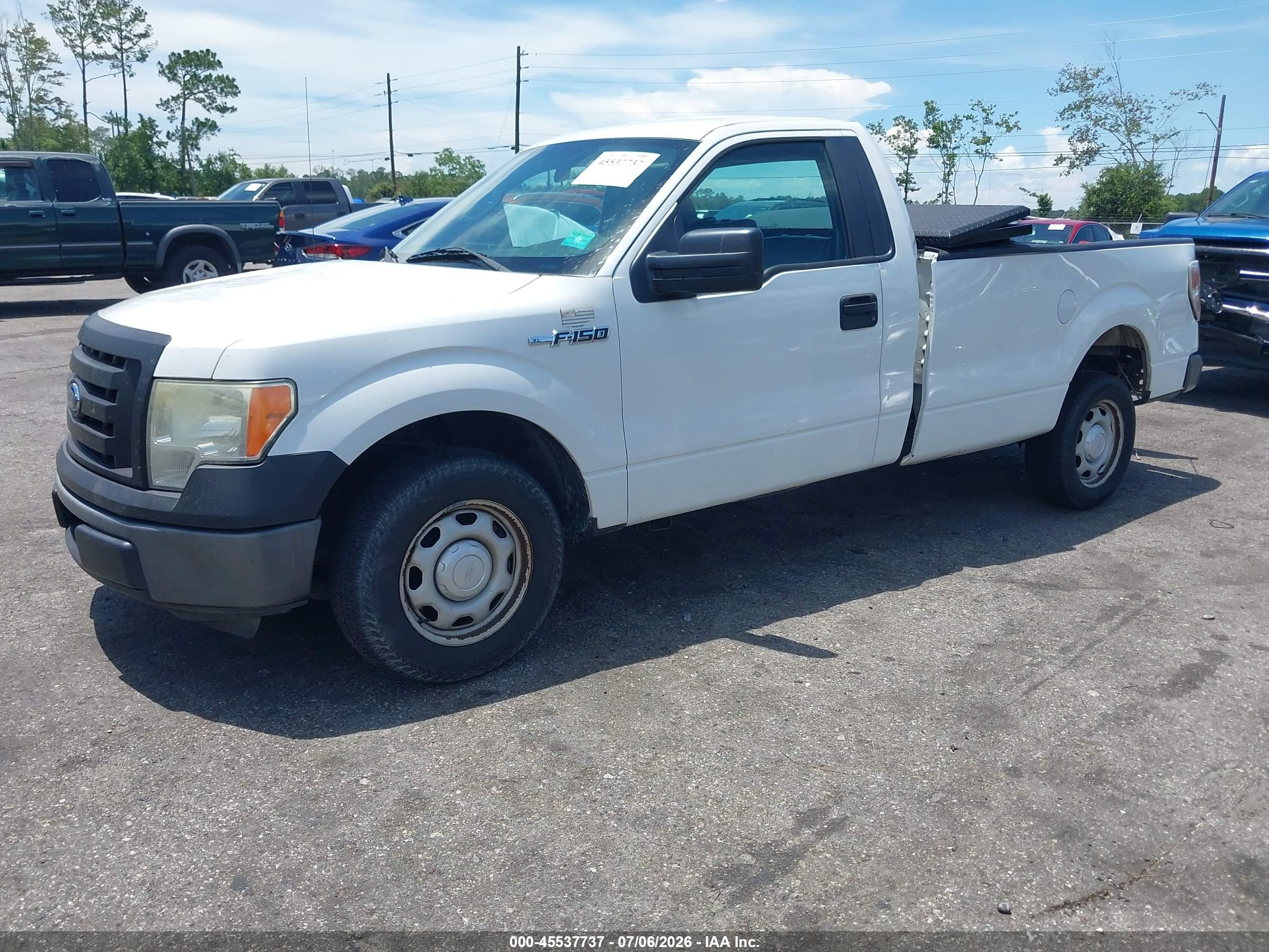 2013 Ford F-150 Stx/xl/xlt White vin: 1FTMF1CM5DKF49093