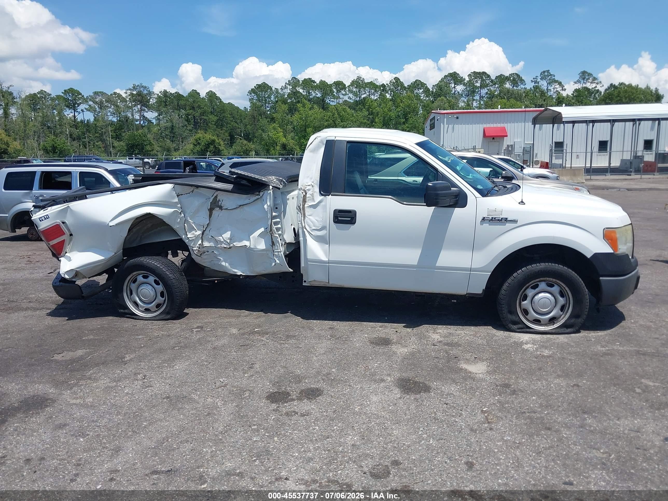 2013 Ford F-150 Stx/xl/xlt White vin: 1FTMF1CM5DKF49093