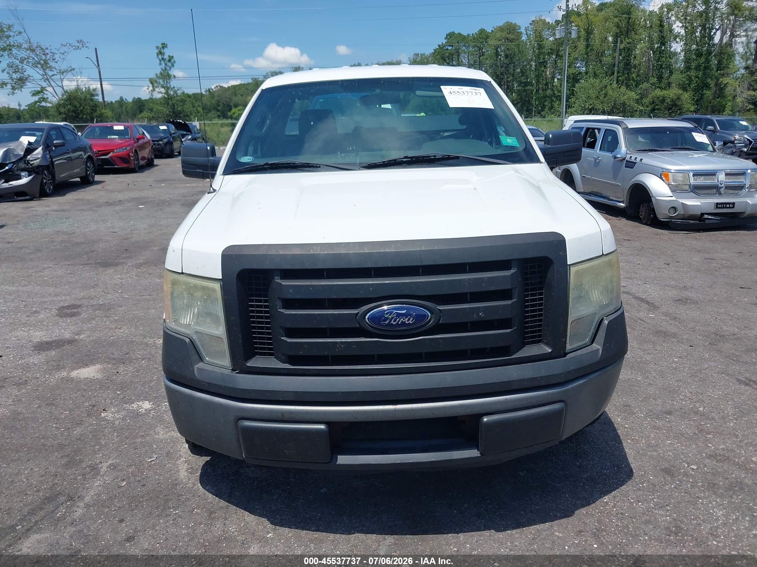 2013 Ford F-150 Stx/xl/xlt White vin: 1FTMF1CM5DKF49093