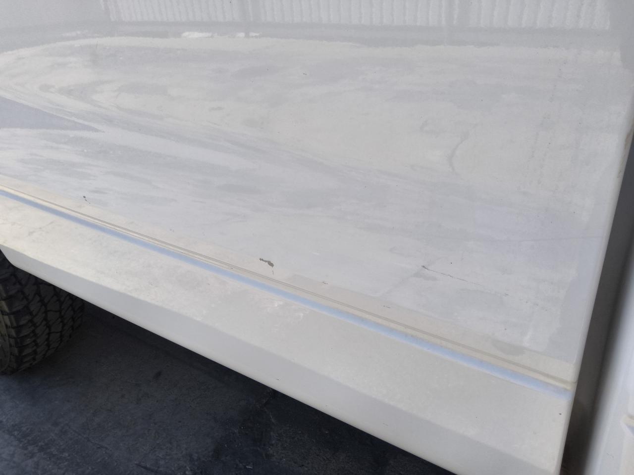 2013 Ford F150 White vin: 1FTMF1CM5DKG35777 Damage: Right Bed Side, Heavy Scratch, 1 To 2 Inches
