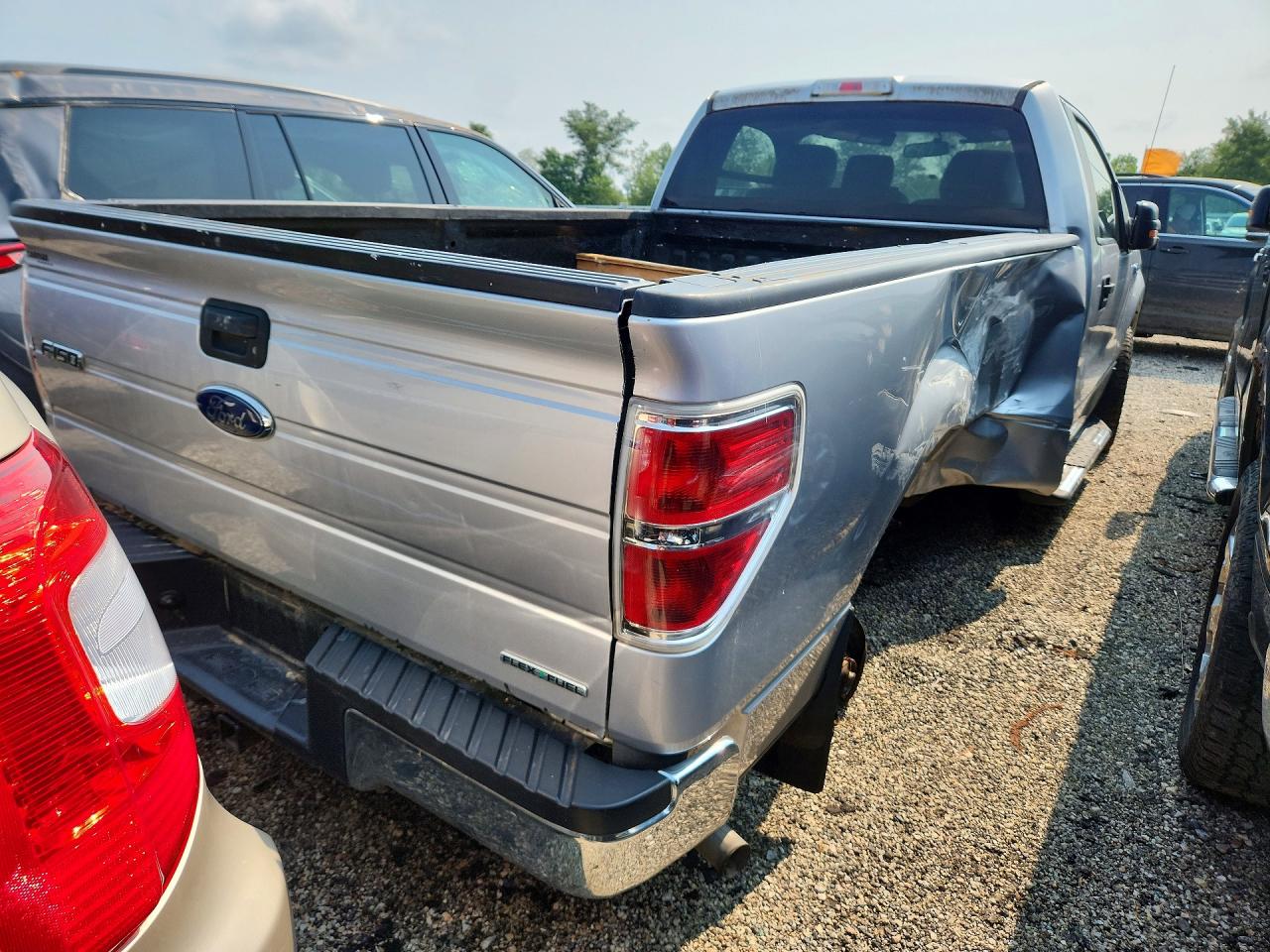2014 Ford F150 Gray vin: 1FTMF1CM5EKD36808