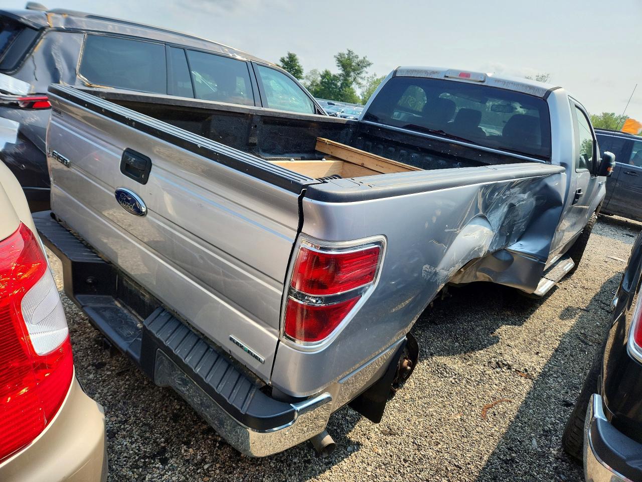 2014 Ford F150 Gray vin: 1FTMF1CM5EKD36808