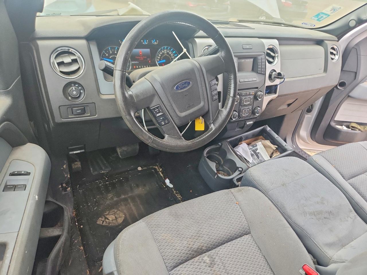 2014 Ford F150 Gray vin: 1FTMF1CM5EKD36808
