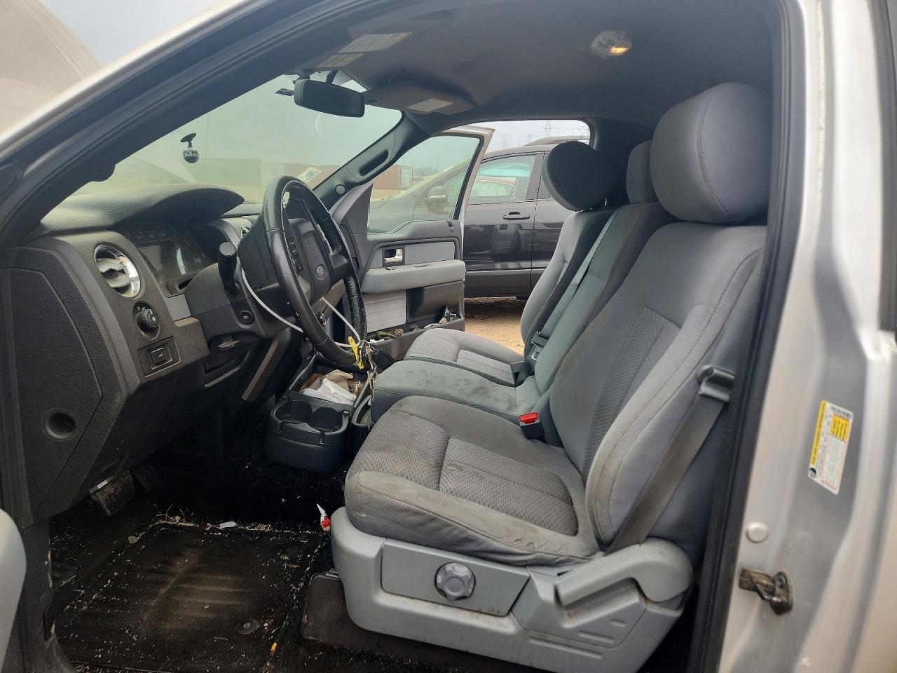 2014 Ford F150 Gray vin: 1FTMF1CM5EKD36808