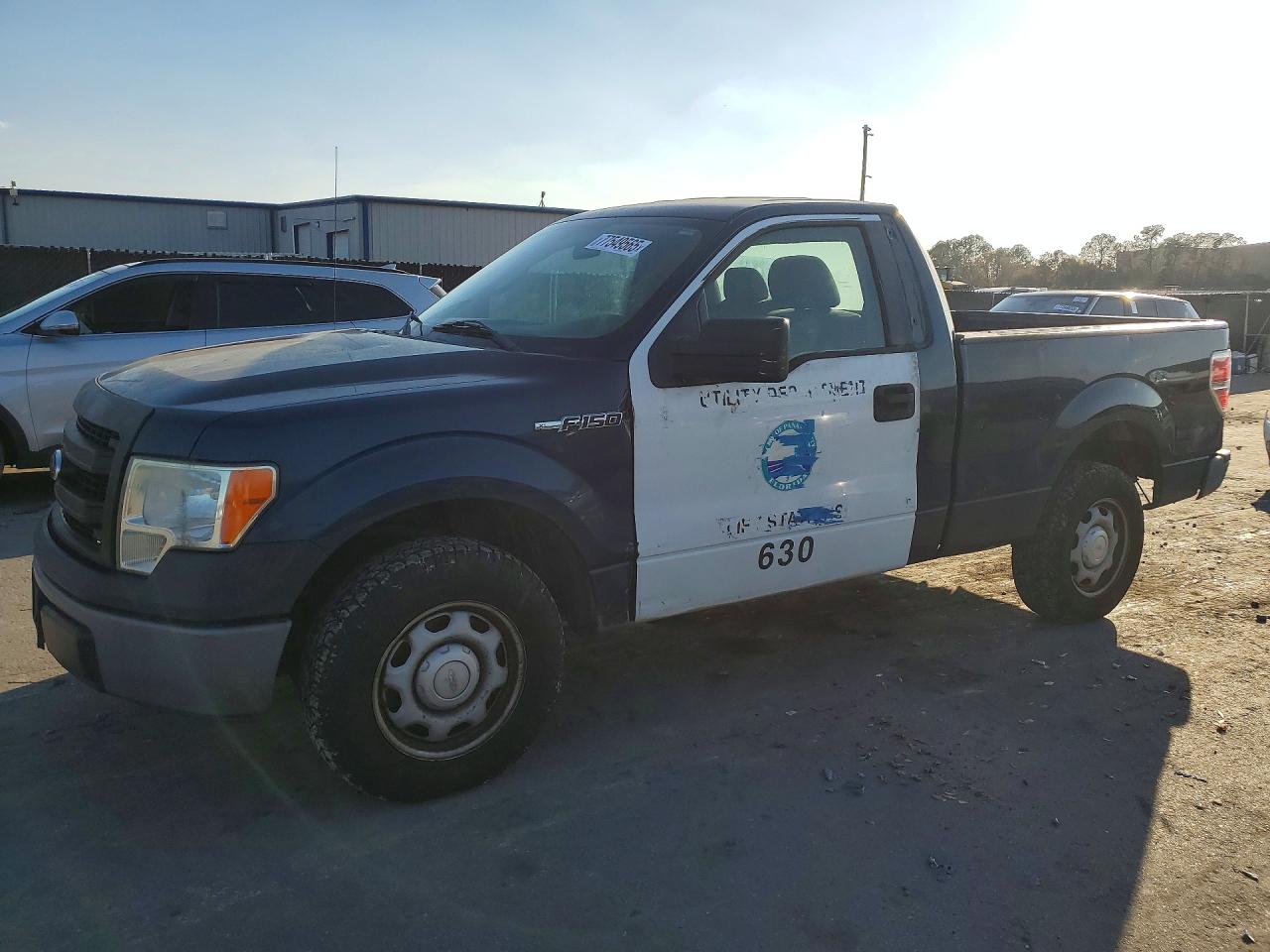 2014 Ford F150 Blue vin: 1FTMF1CM5EKD89508