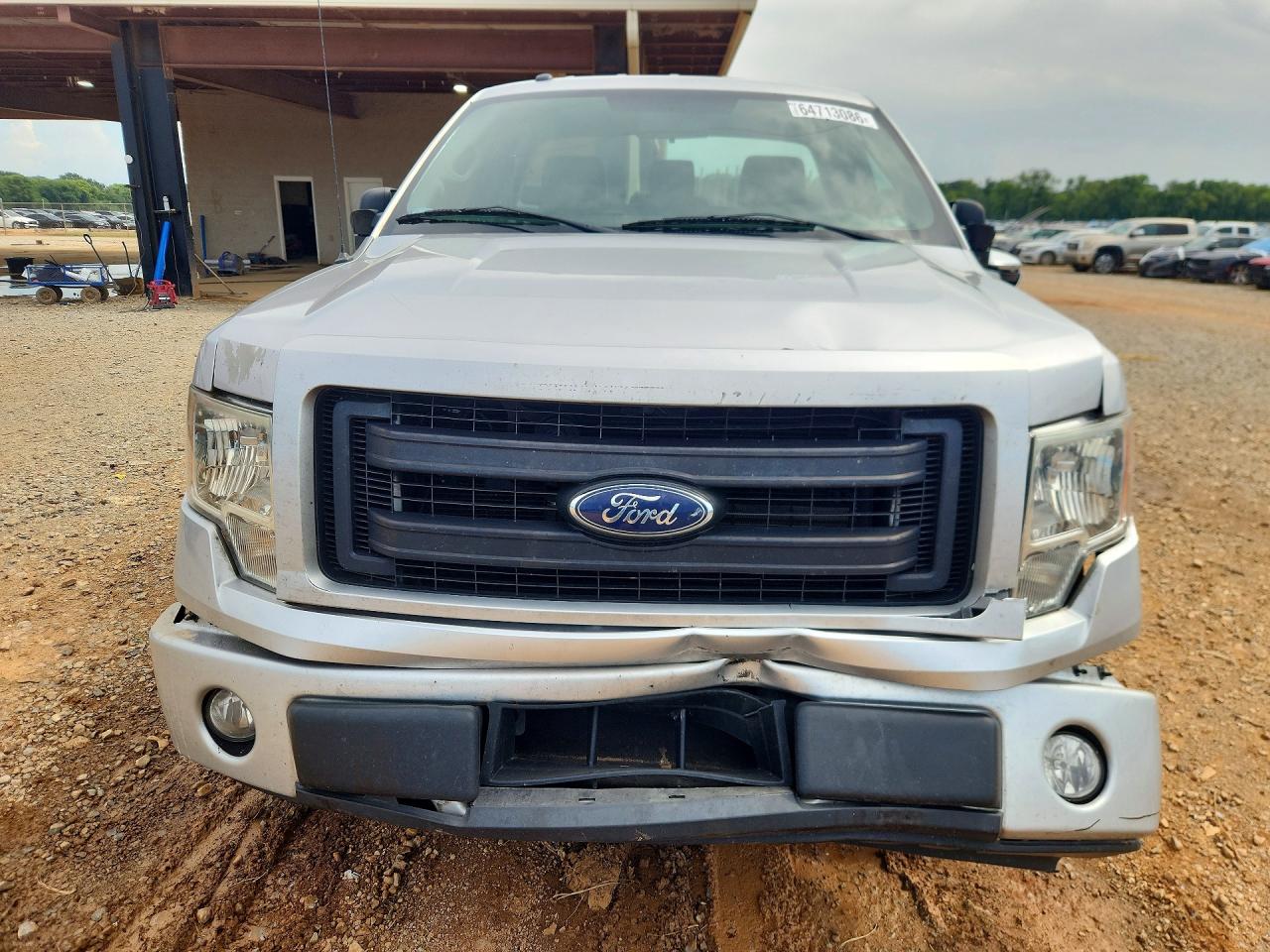 2014 Ford F150 Silver vin: 1FTMF1CM5EKF50911
