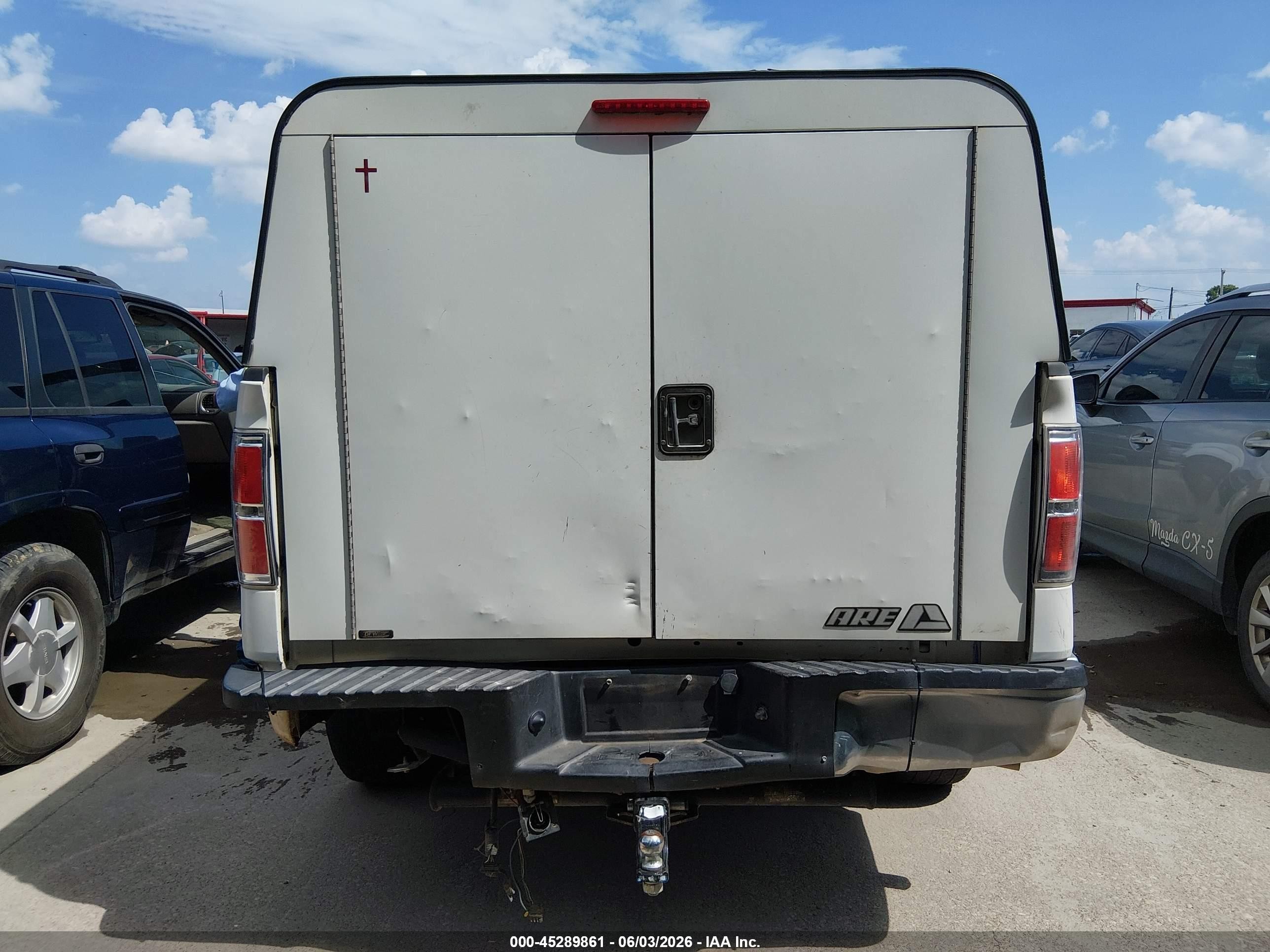 2014 Ford F-150 Xl White vin: 1FTMF1CM5EKF77705