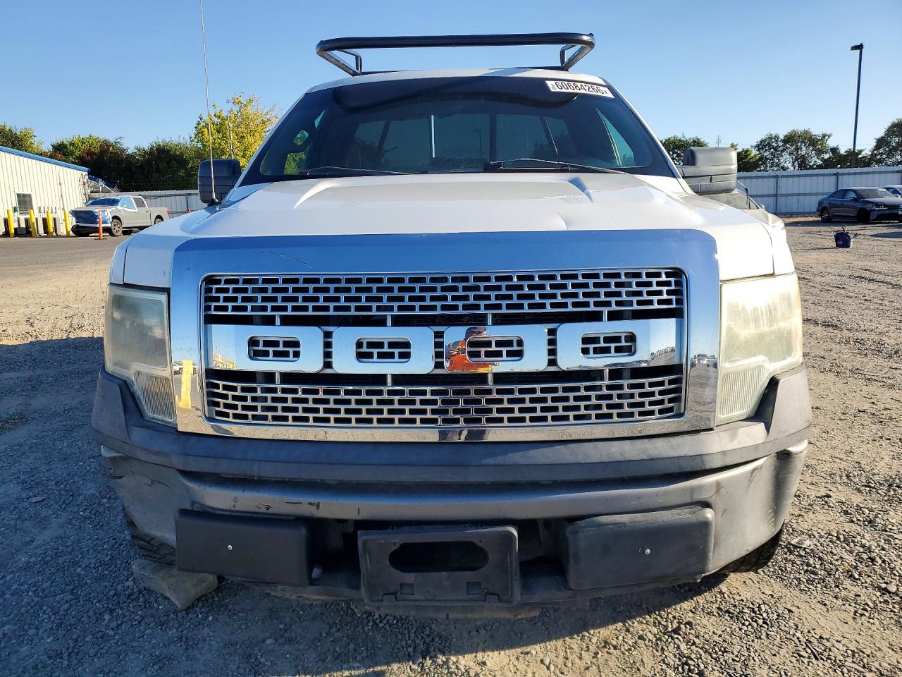 2011 Ford F150 White vin: 1FTMF1CM6BKD22833