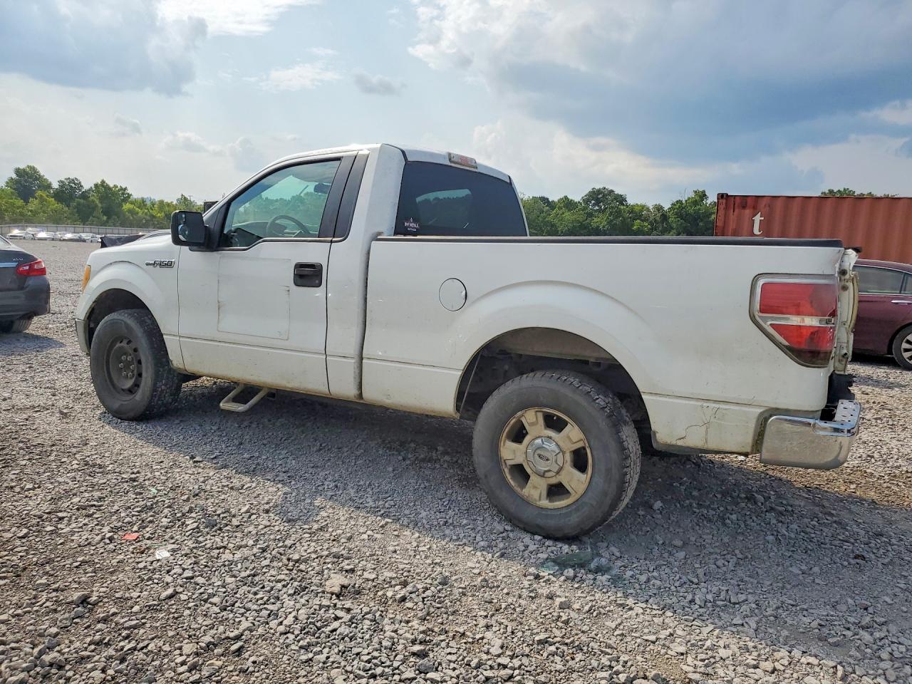 2011 Ford F150 White vin: 1FTMF1CM6BKD31564