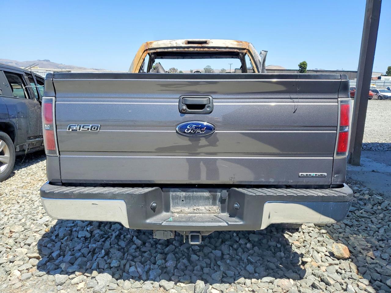 2011 Ford F150 Gray vin: 1FTMF1CM6BKD44640