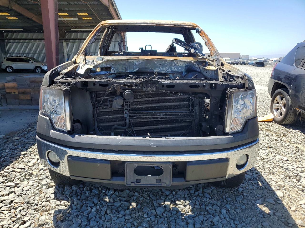 2011 Ford F150 Gray vin: 1FTMF1CM6BKD44640