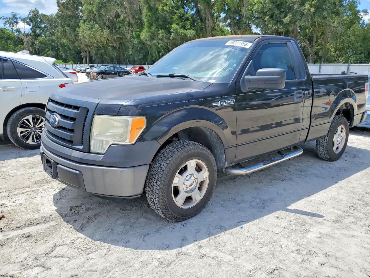 2011 Ford F150 Black vin: 1FTMF1CM6BKD55623
