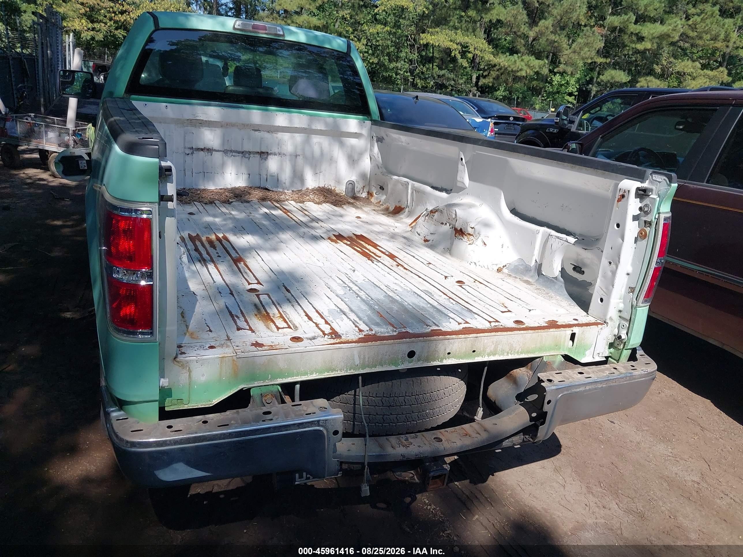 2012 Ford F-150 Xl Teal vin: 1FTMF1CM6CKD31890