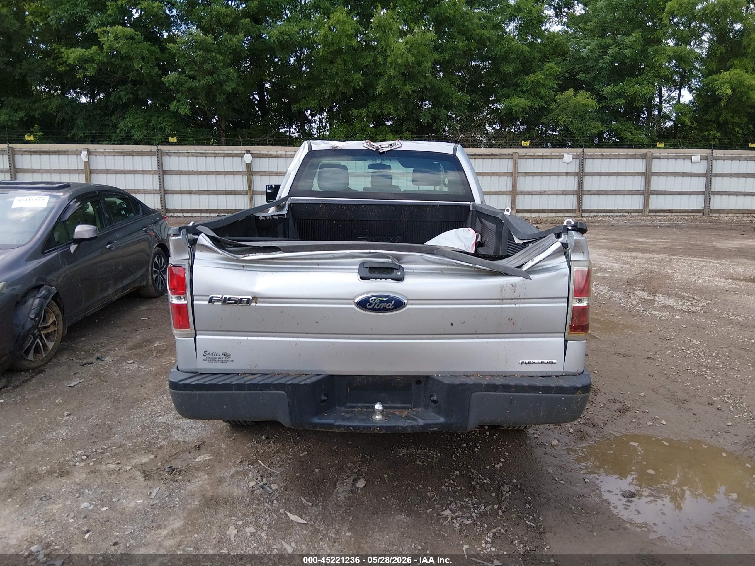 2012 Ford F-150 Xl Silver vin: 1FTMF1CM6CKE09245
