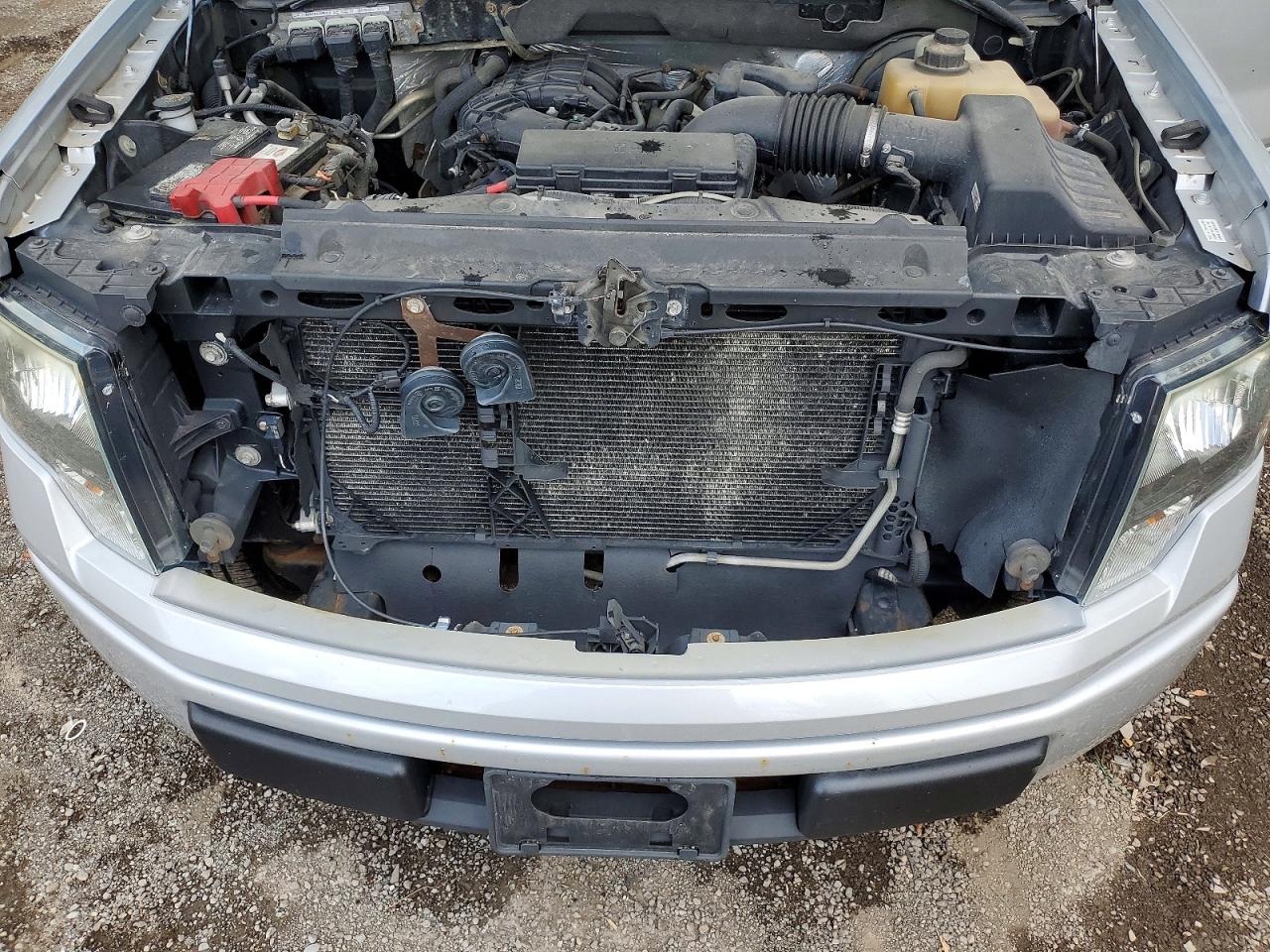 2012 Ford F150 Silver vin: 1FTMF1CM6CKE09472