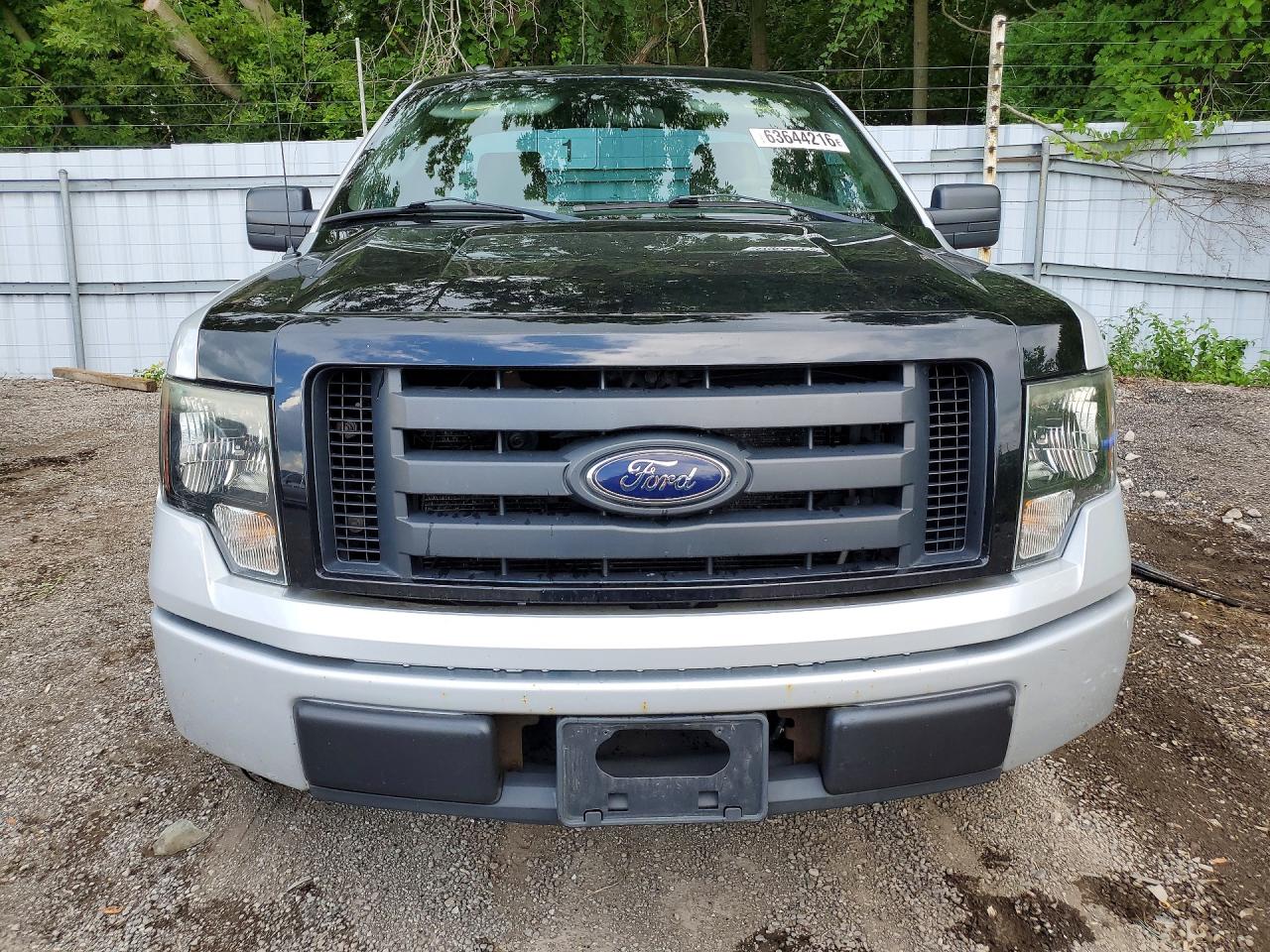 2012 Ford F150 Silver vin: 1FTMF1CM6CKE09472