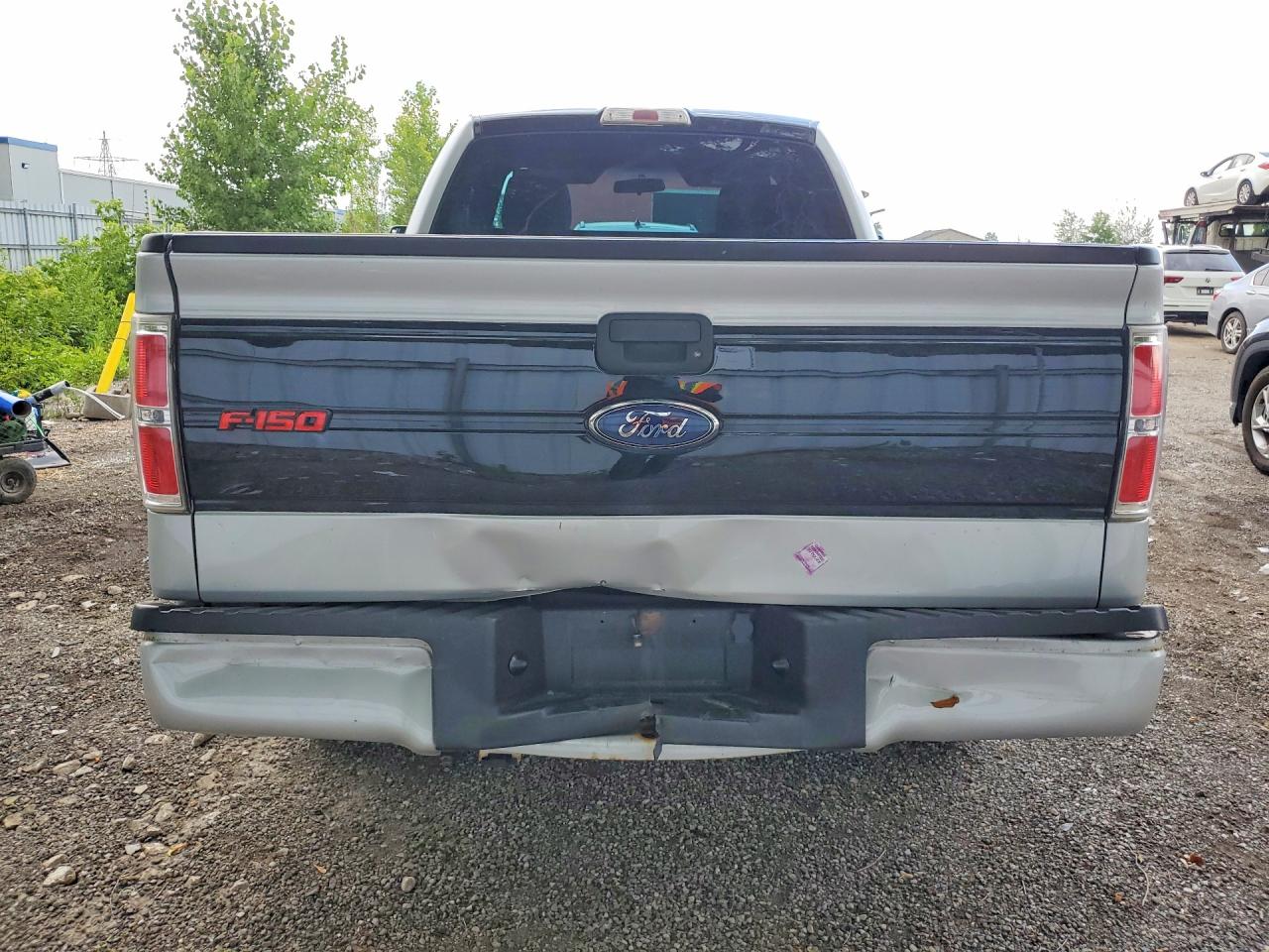 2012 Ford F150 Silver vin: 1FTMF1CM6CKE09472