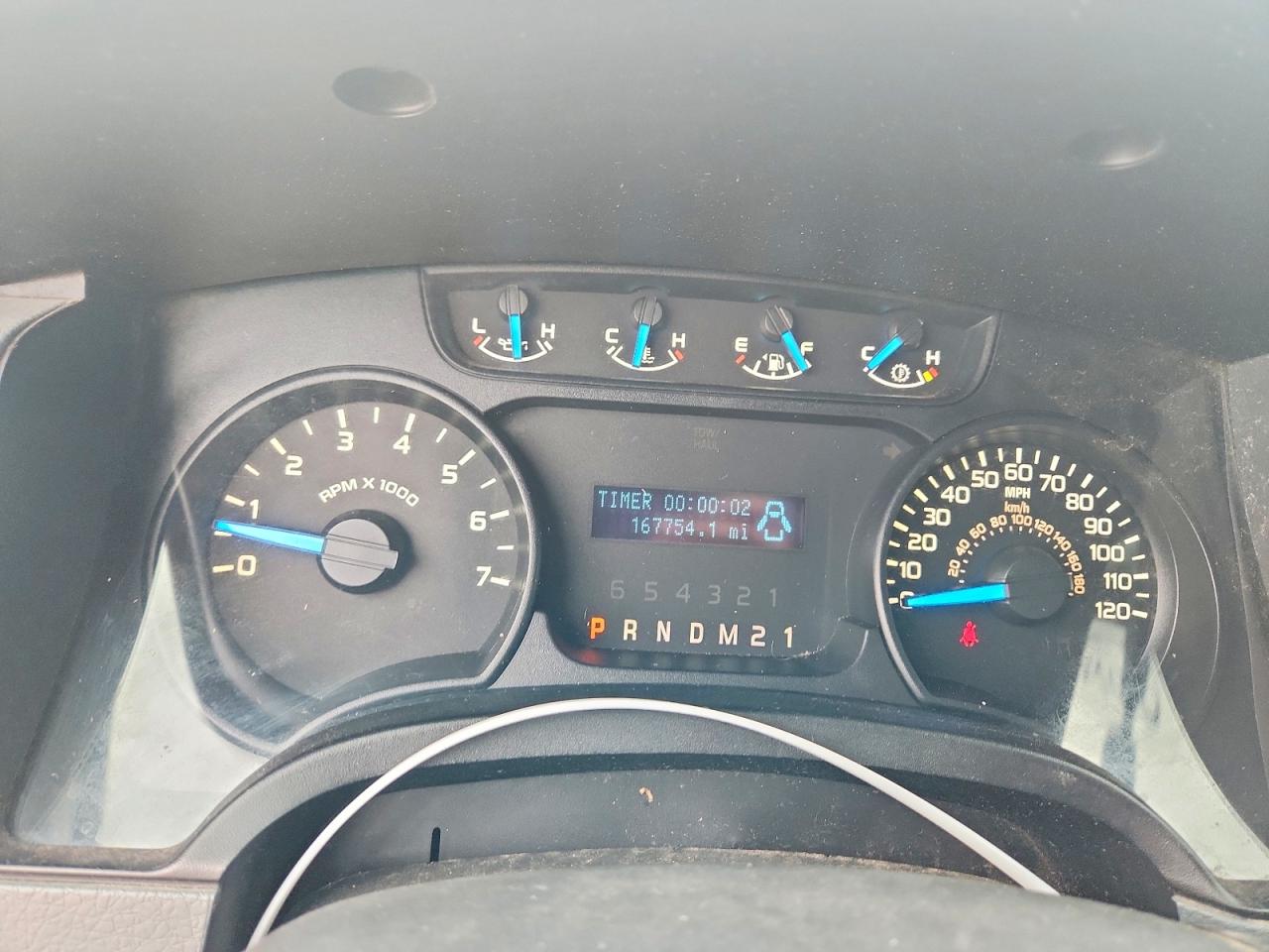 2013 Ford F150 Gray vin: 1FTMF1CM6DFB09392