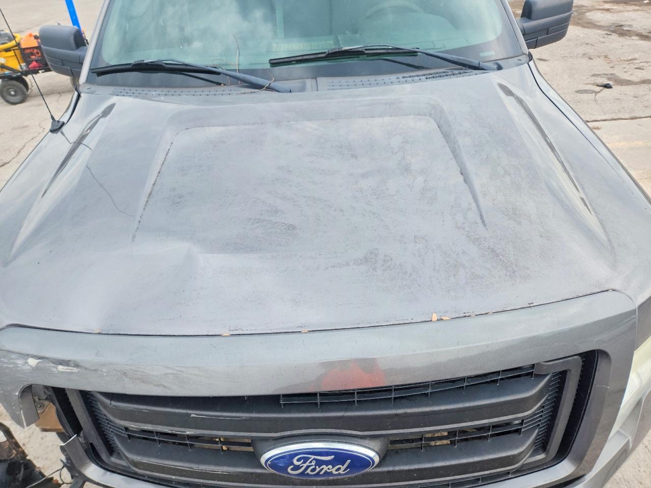 2013 Ford F150 Gray vin: 1FTMF1CM6DFB09392