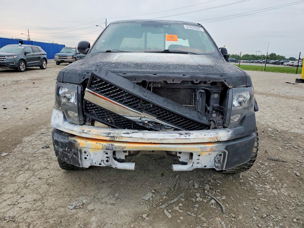 2014 Ford F150 Black vin: 1FTMF1CM6EKG52279
