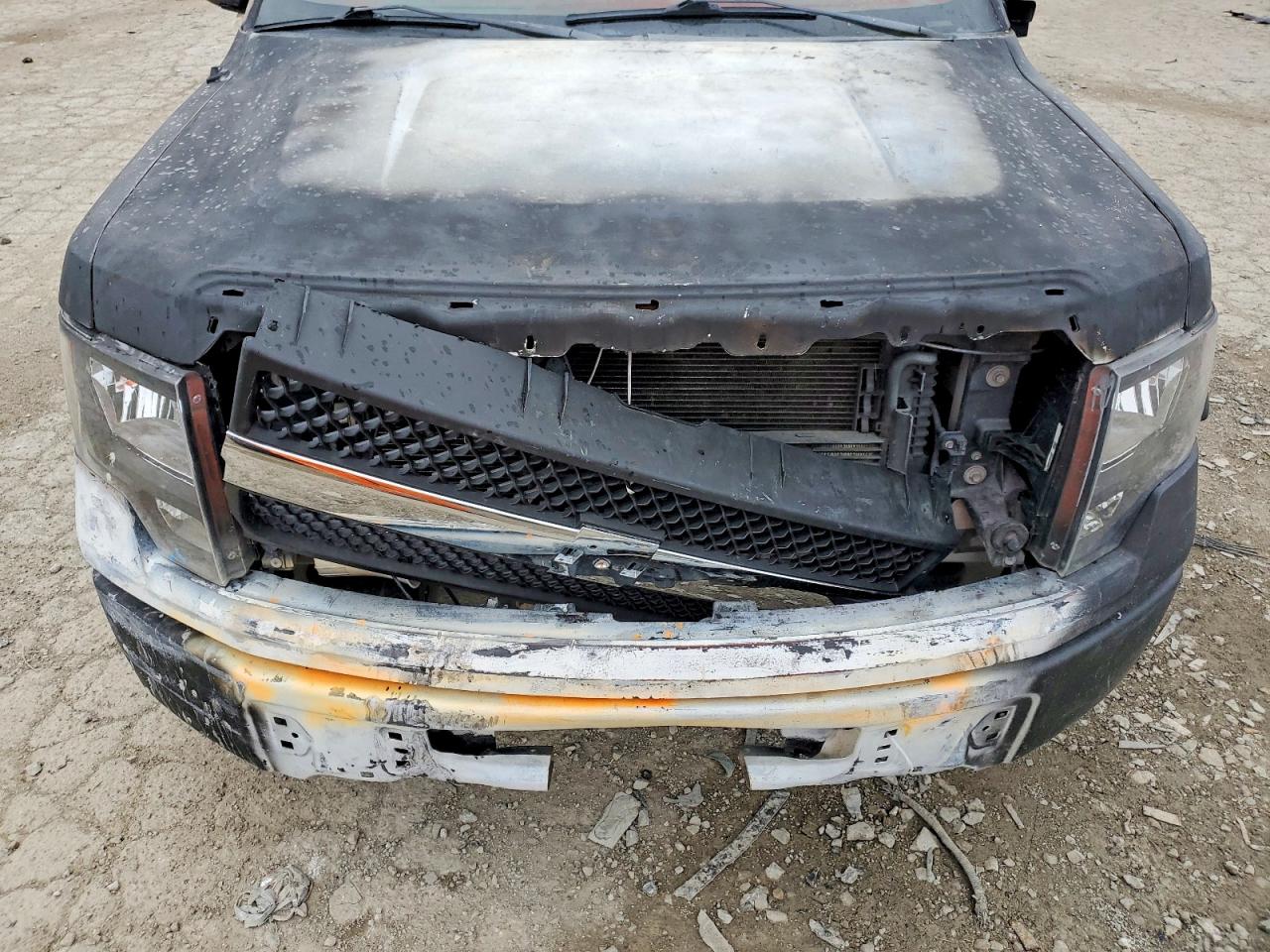2014 Ford F150 Black vin: 1FTMF1CM6EKG52279