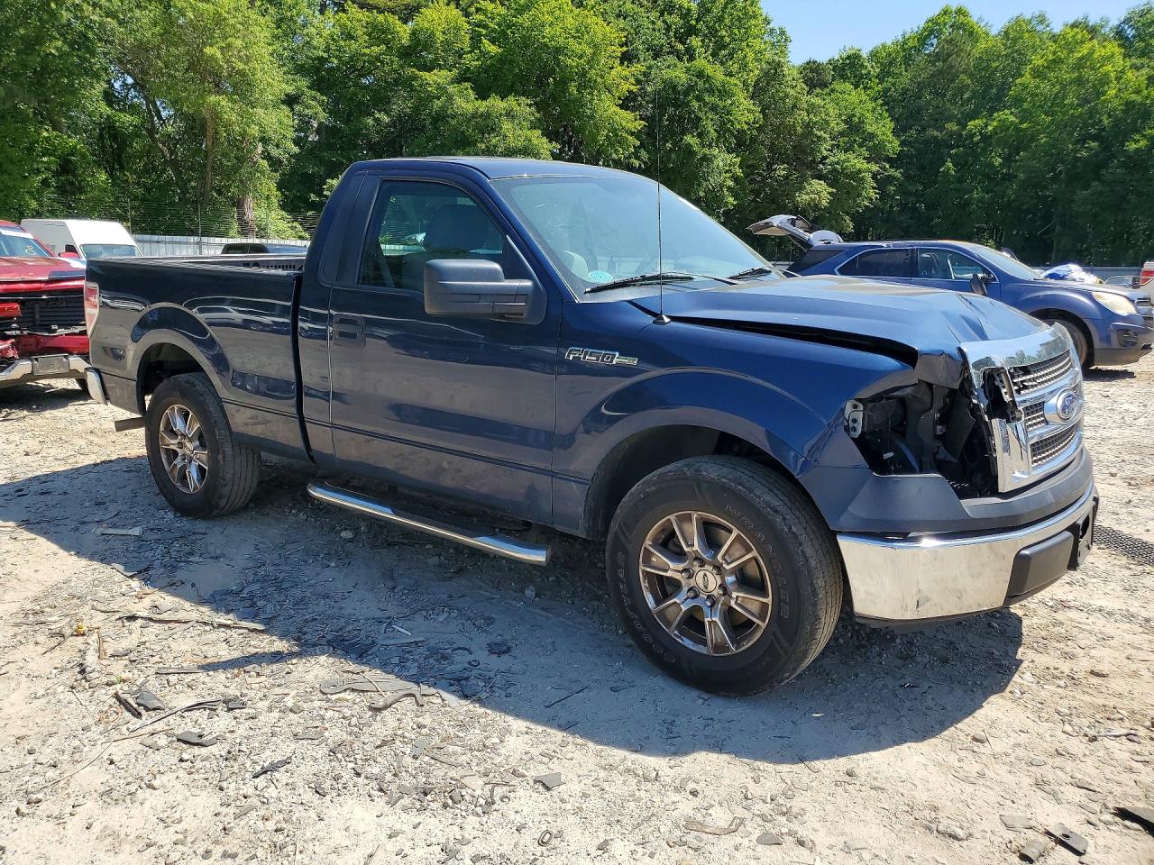 2013 Ford F150 Blue vin: 1FTMF1CM7DFD00643
