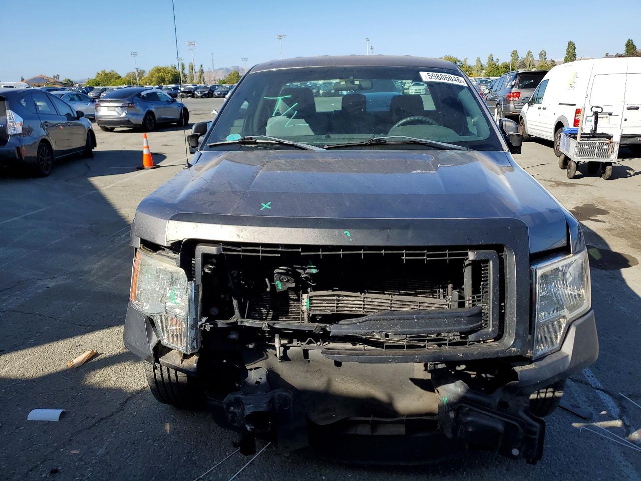 2013 Ford F150 Charcoal vin: 1FTMF1CM7DFD70370