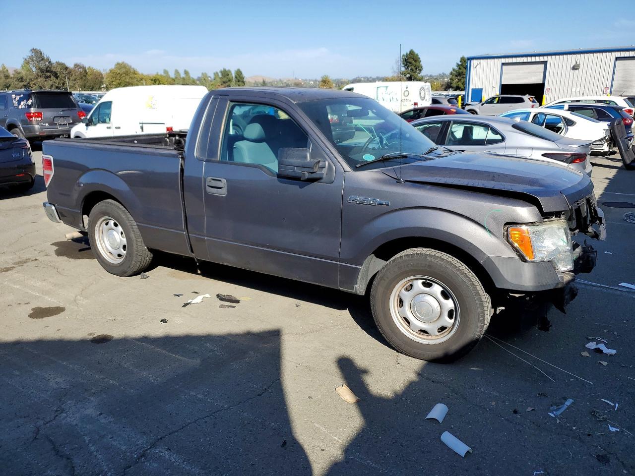 2013 Ford F150 Charcoal vin: 1FTMF1CM7DFD70370
