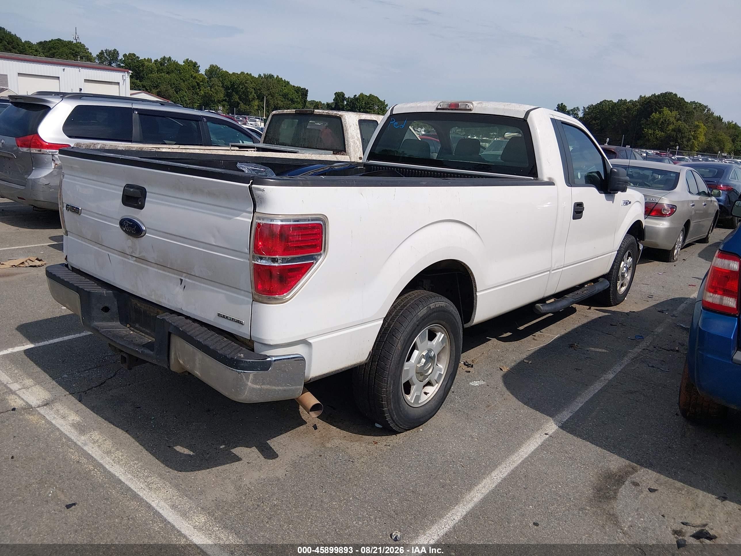 2013 Ford F-150 Xl Белый vin: 1FTMF1CM7DKD99861