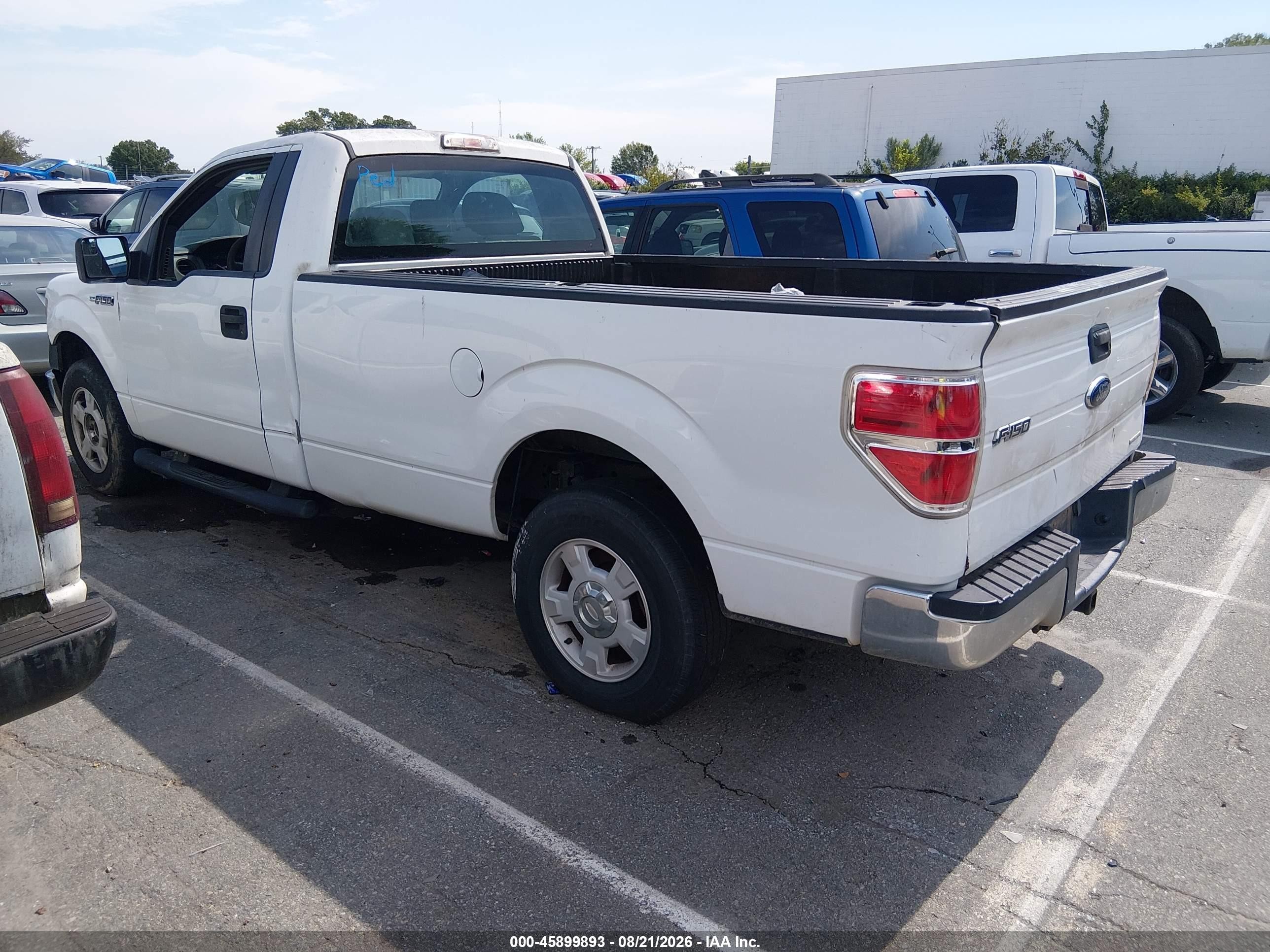 2013 Ford F-150 Xl Белый vin: 1FTMF1CM7DKD99861