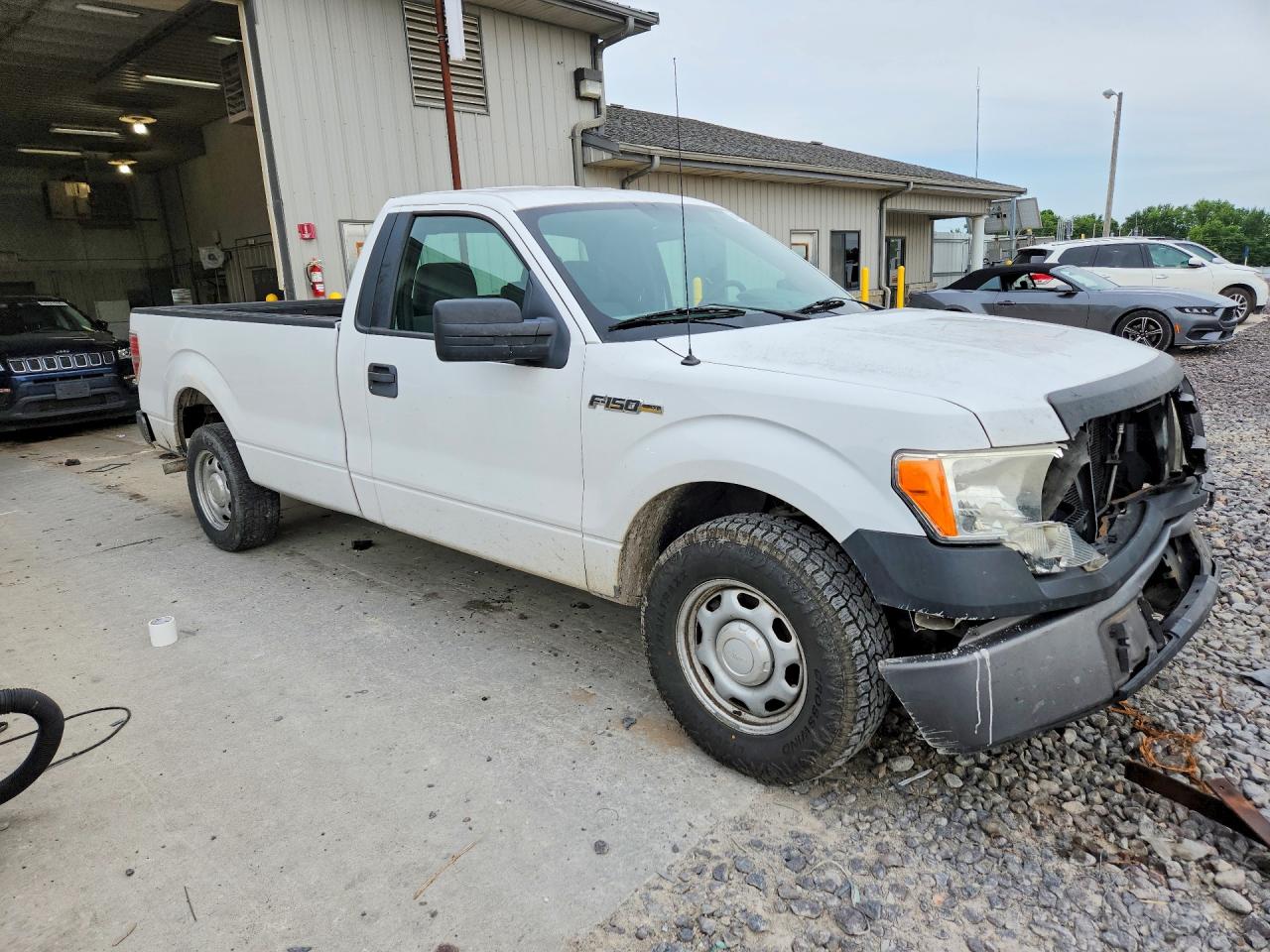 2013 Ford F150 Белый vin: 1FTMF1CM7DKG48840