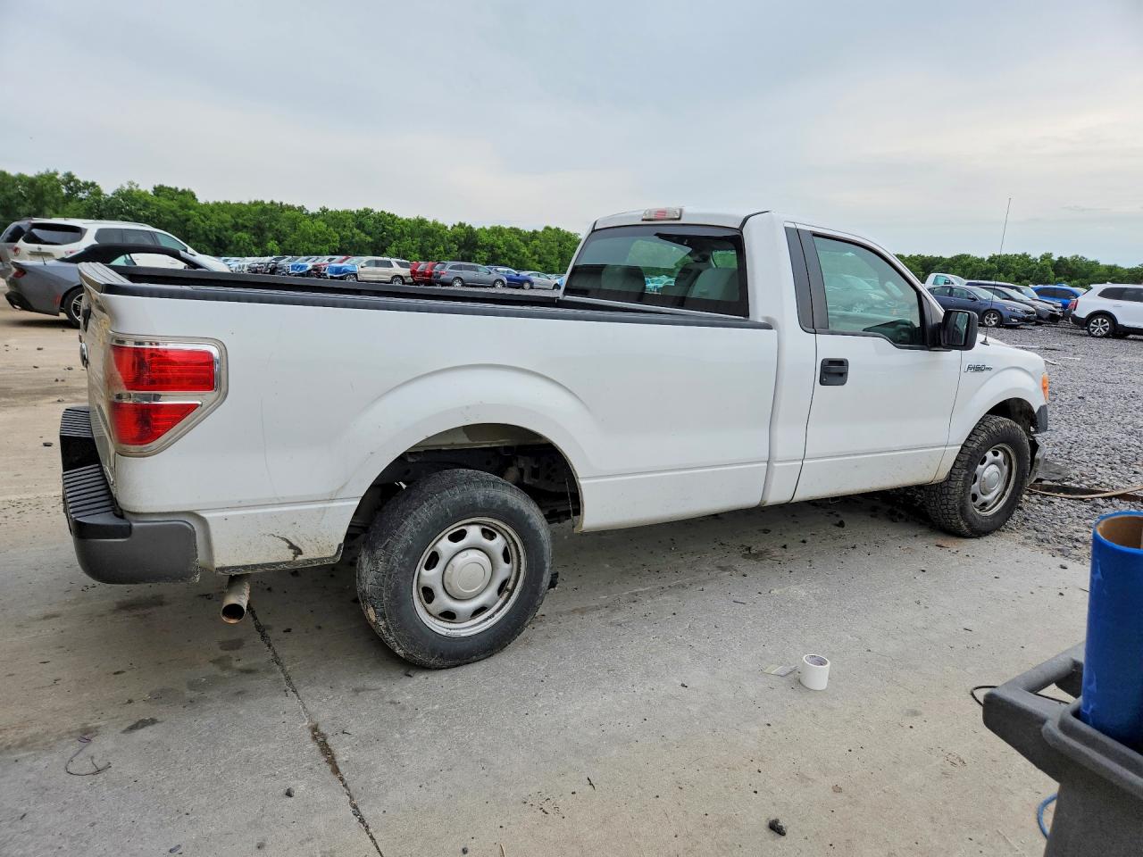 2013 Ford F150 Белый vin: 1FTMF1CM7DKG48840
