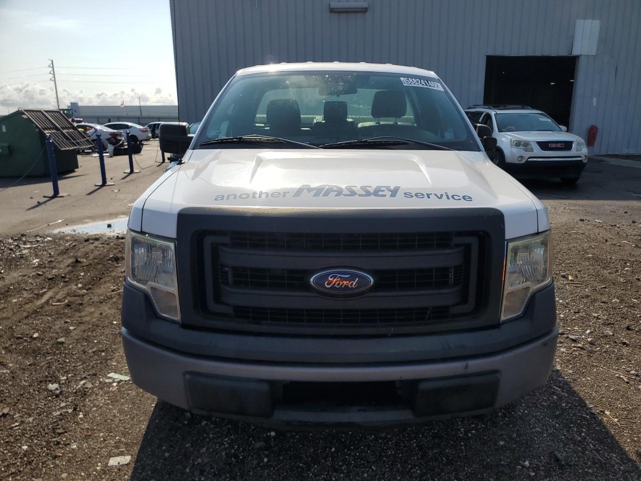 2014 Ford F150 White vin: 1FTMF1CM7EKG03074 Damage: Front Bumper, Multiple Scratches Heavy, 2