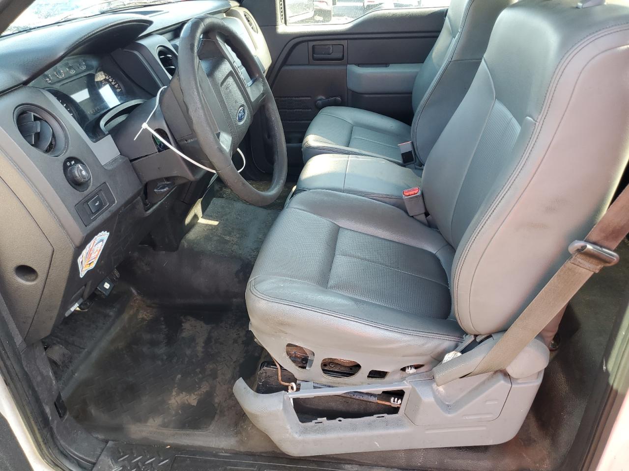 2014 Ford F150 White vin: 1FTMF1CM7EKG03074 Damage: Left Front Seat Molding, Broken, Replacement Required