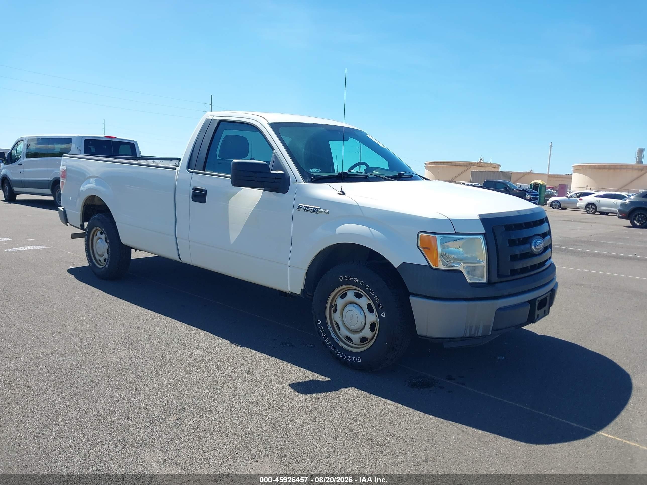 2011 Ford F-150 Xl Белый vin: 1FTMF1CM8BKD32134