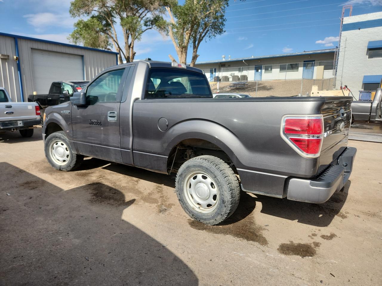 2012 Ford F150 Charcoal vin: 1FTMF1CM8CFB58978 Damage: Left Bed Side, Heavy Scratch, > 12 Inches
