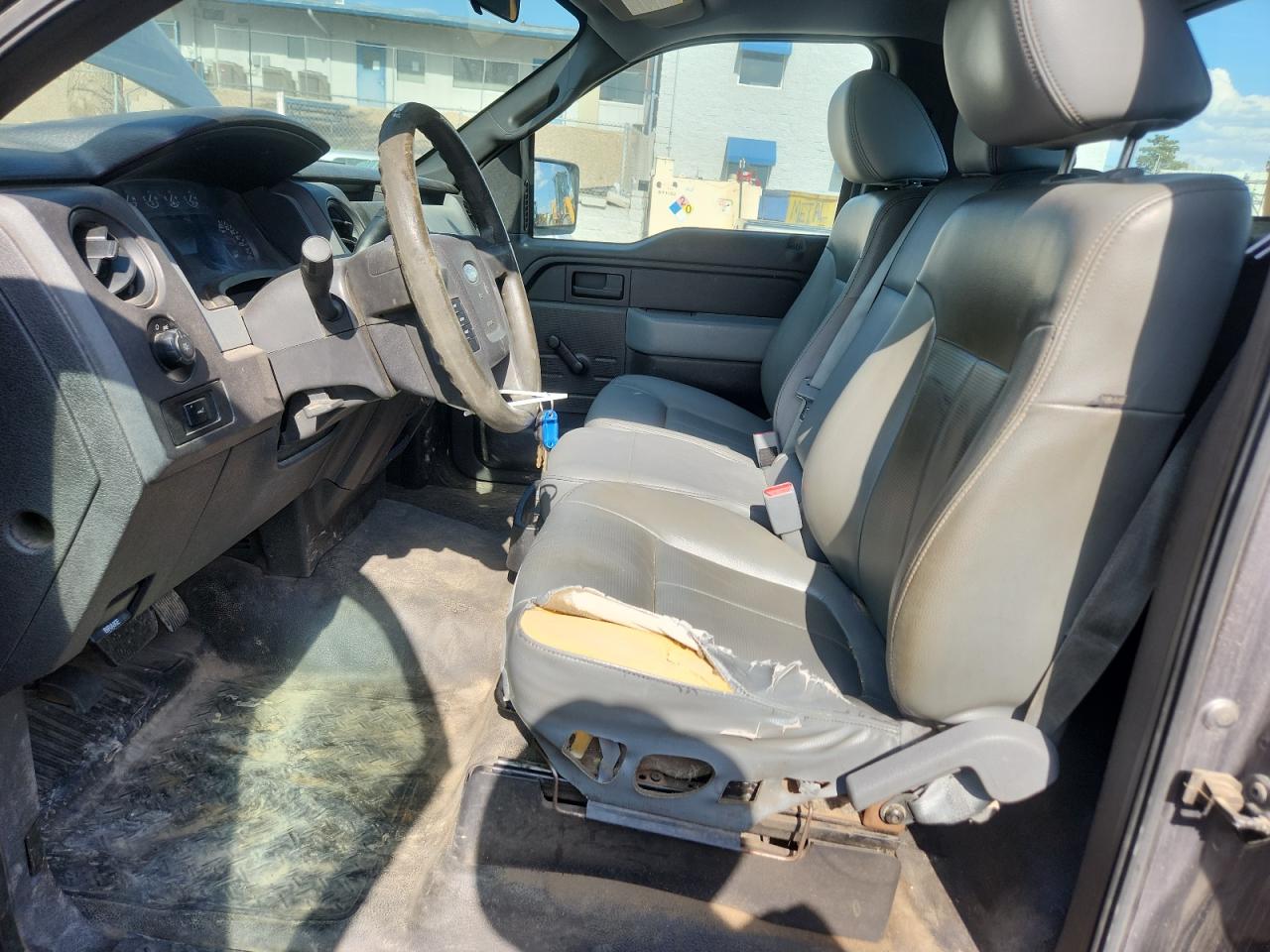 2012 Ford F150 Charcoal vin: 1FTMF1CM8CFB58978 Damage: Steering Wheel, Worn, Acceptable