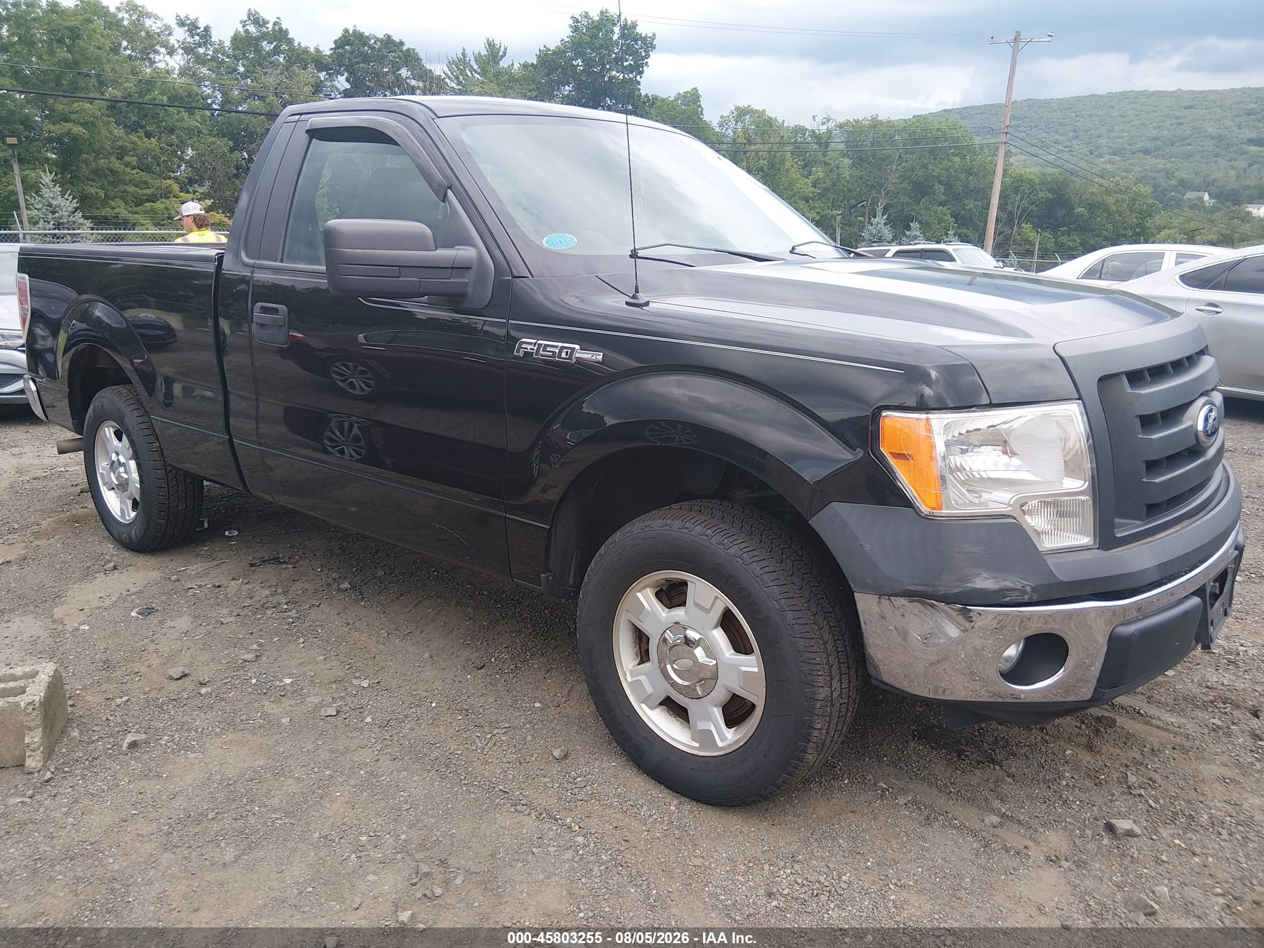 2012 Ford F-150 Xl Черный vin: 1FTMF1CM8CFB81127